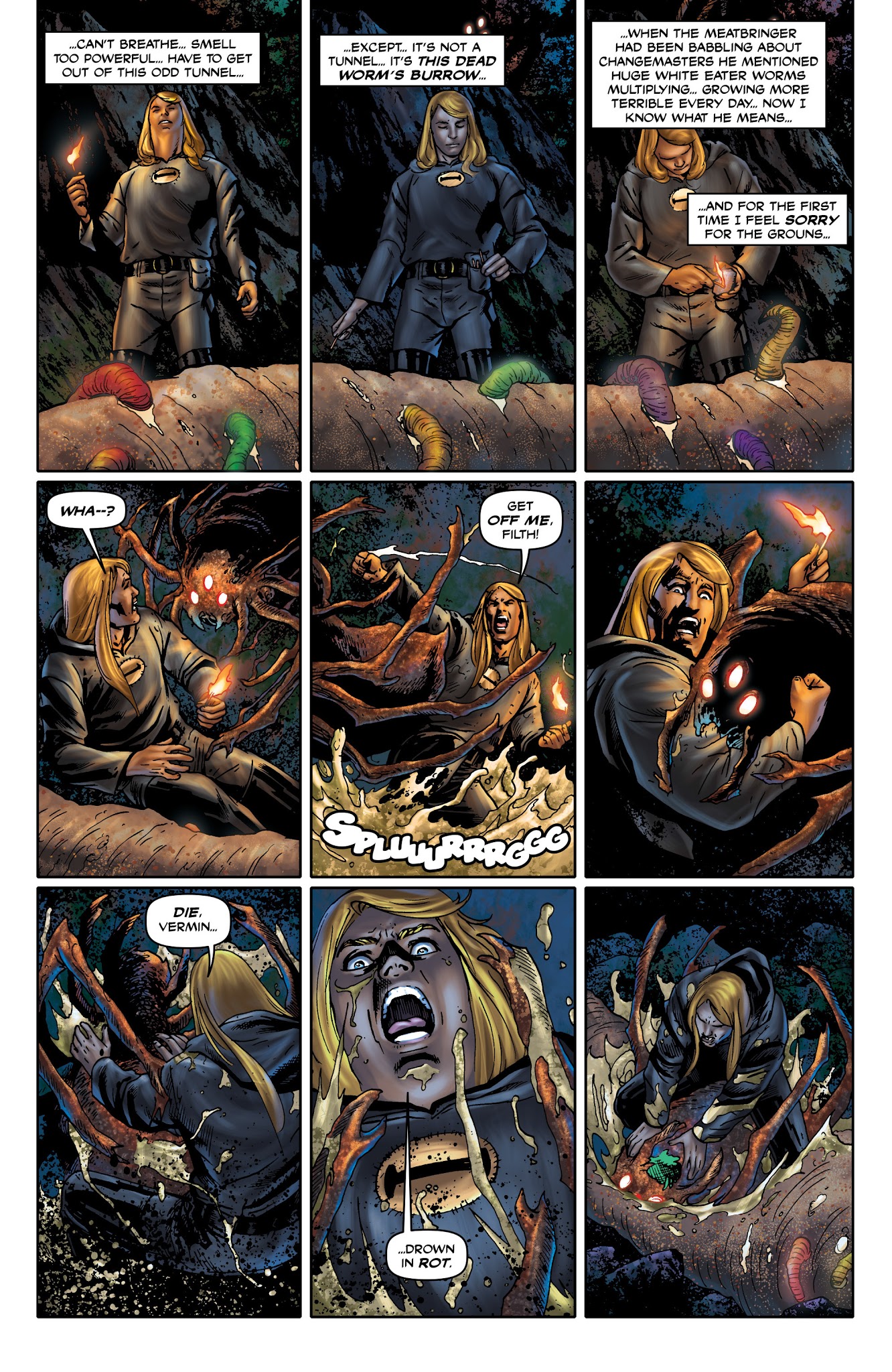 Read online In the House of the Worm comic -  Issue #3 - 22