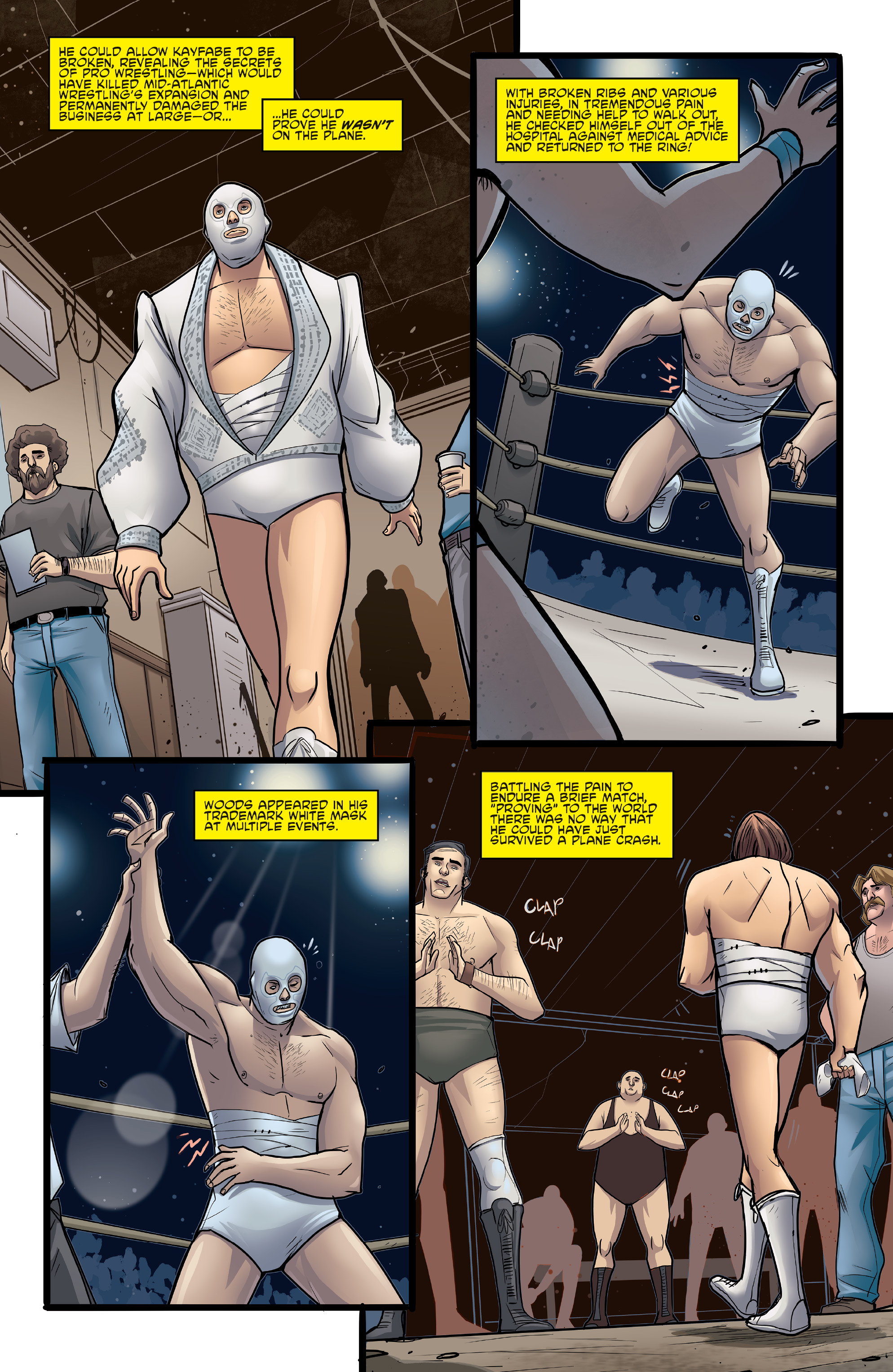 Read online Jim Cornette Presents: Behind the Curtain - Real Pro Wrestling Stories comic -  Issue # TPB - 34