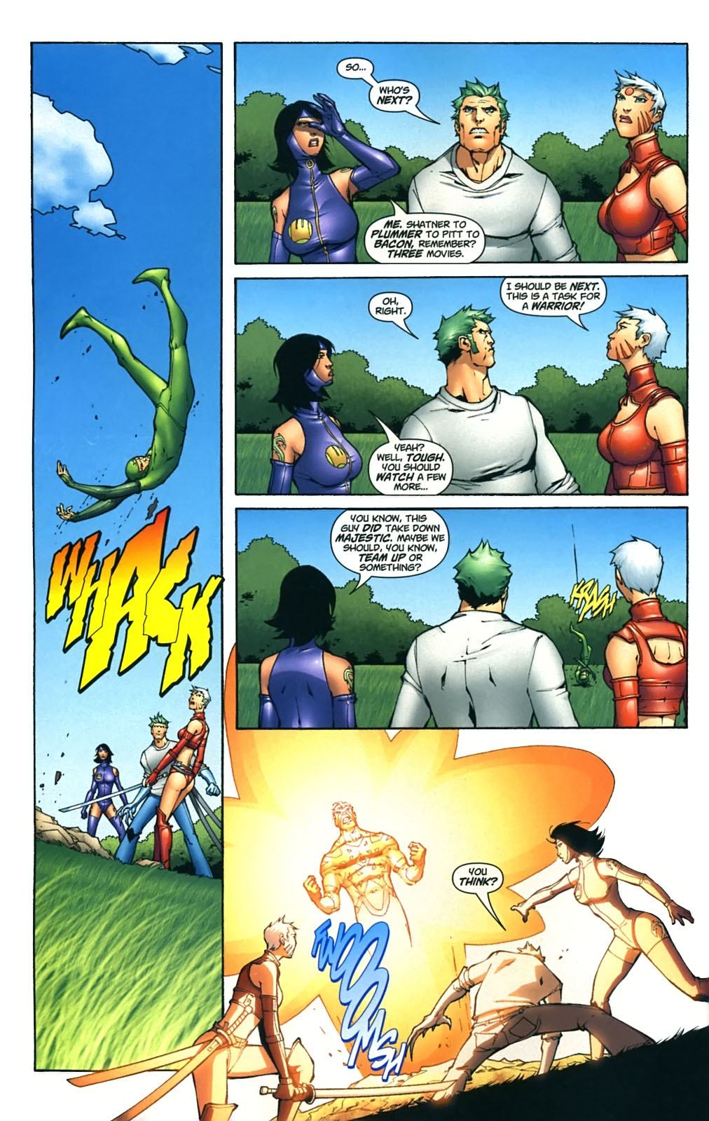 Read online Captain Atom: Armageddon comic -  Issue #4 - 9