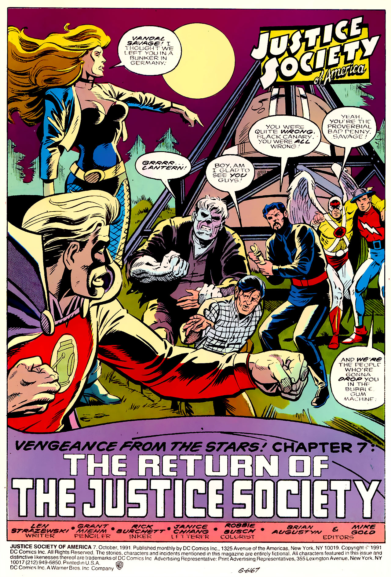 Read online Justice Society of America (1991) comic -  Issue #7 - 3