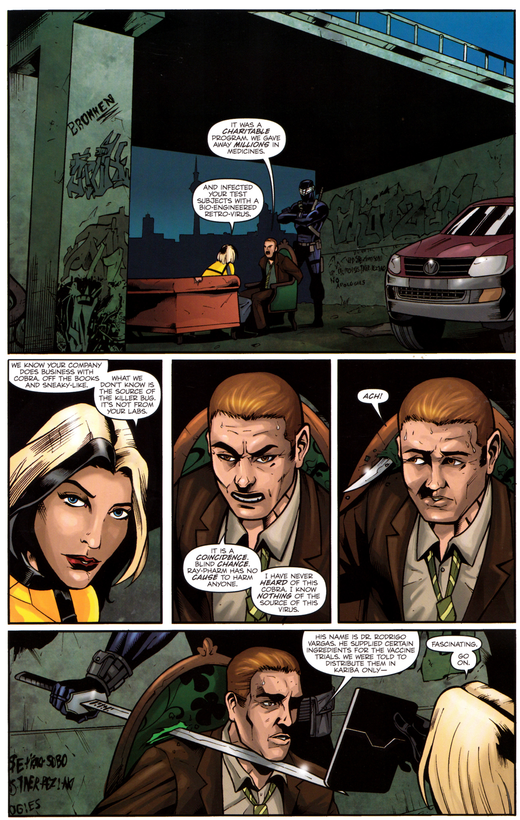 Read online G.I. Joe: Snake Eyes comic -  Issue #5 - 8