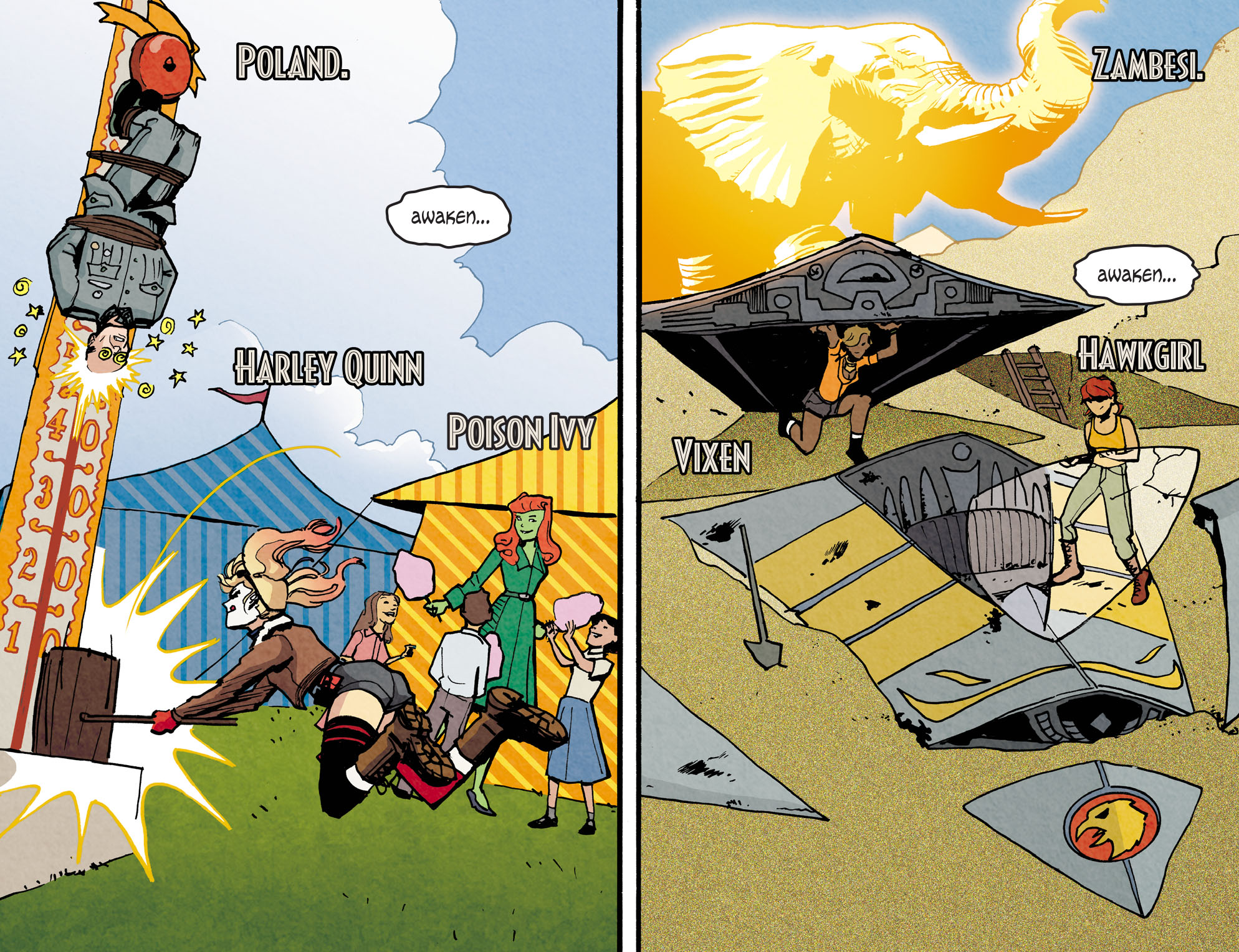 Read online Bombshells: United comic -  Issue #11 - 21