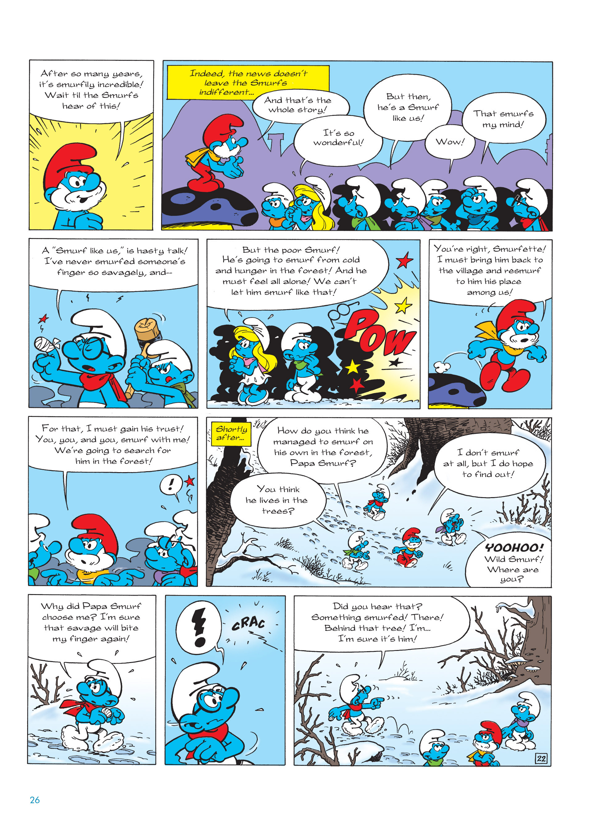 Read online The Smurfs comic -  Issue #21 - 26