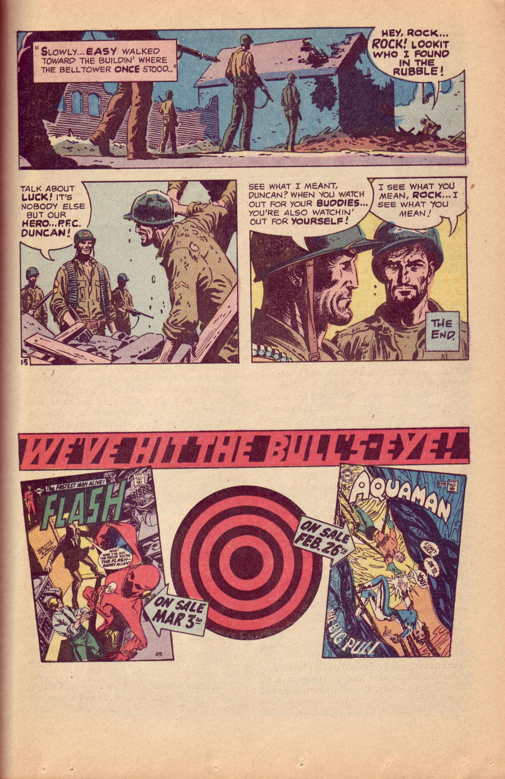 Read online Our Army at War (1952) comic -  Issue #219 - 21
