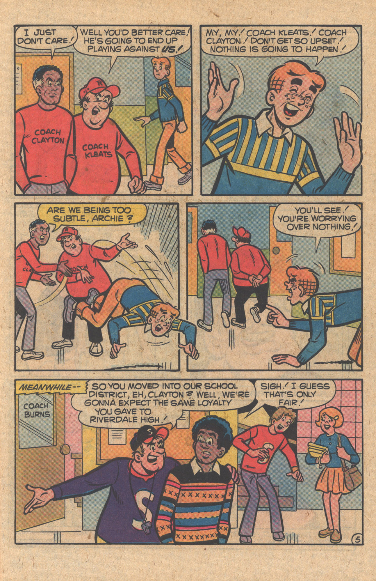 Read online Archie at Riverdale High (1972) comic -  Issue #48 - 7