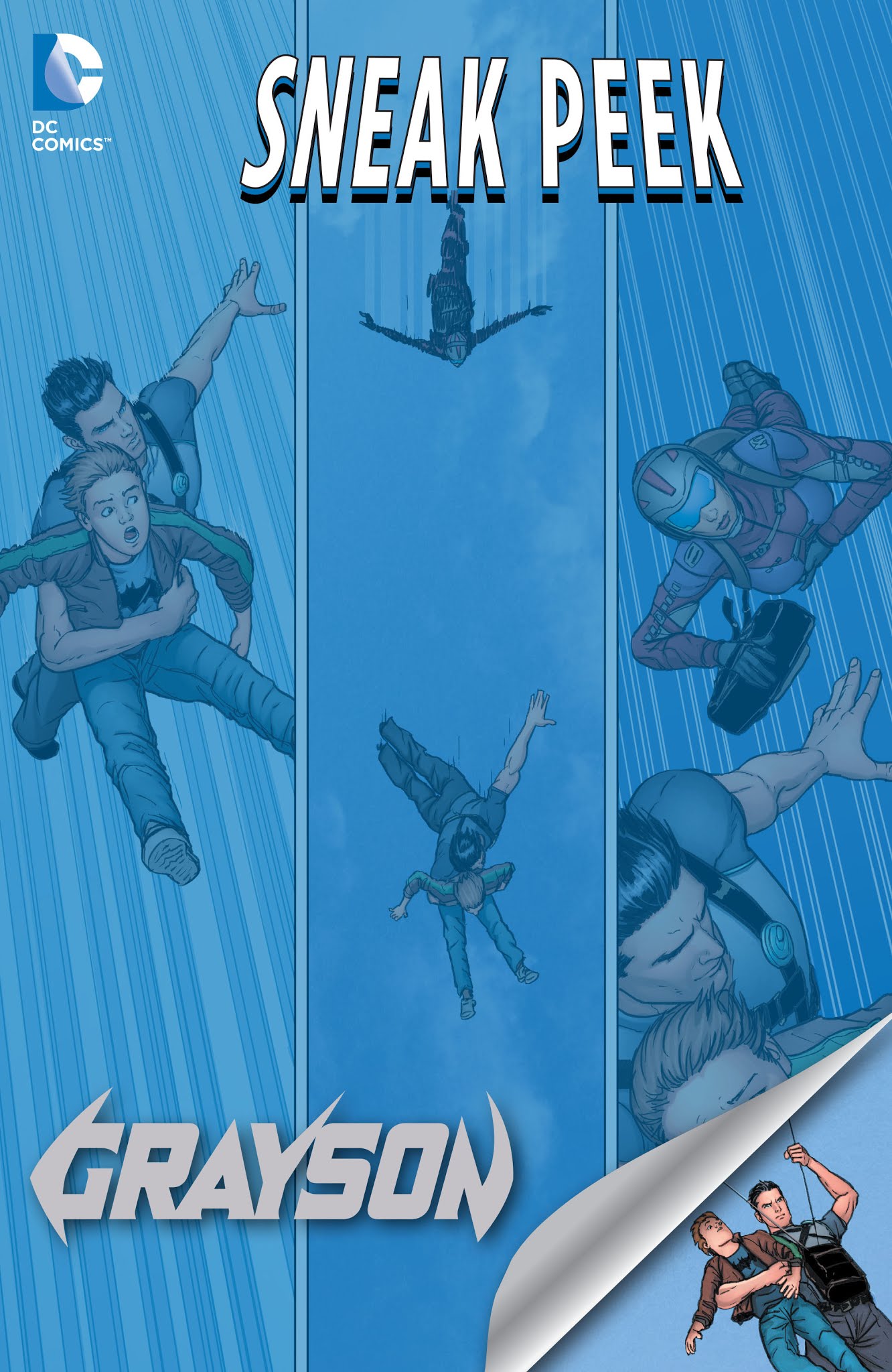 Read online DC Sneak Peek: Grayson comic -  Issue # Full - 1