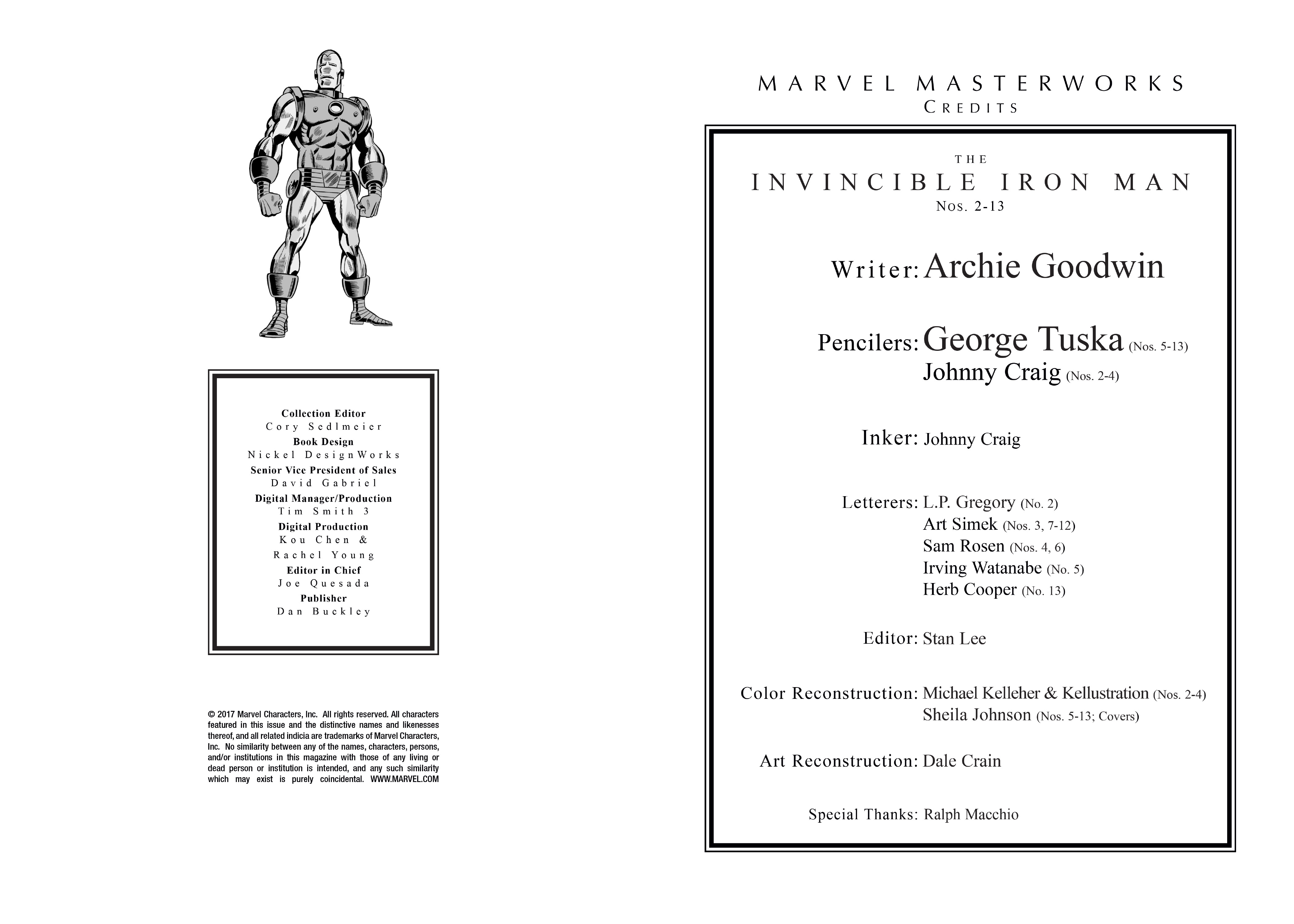 Read online Marvel Masterworks: The Invincible Iron Man comic -  Issue # TPB 5 (Part 1) - 3