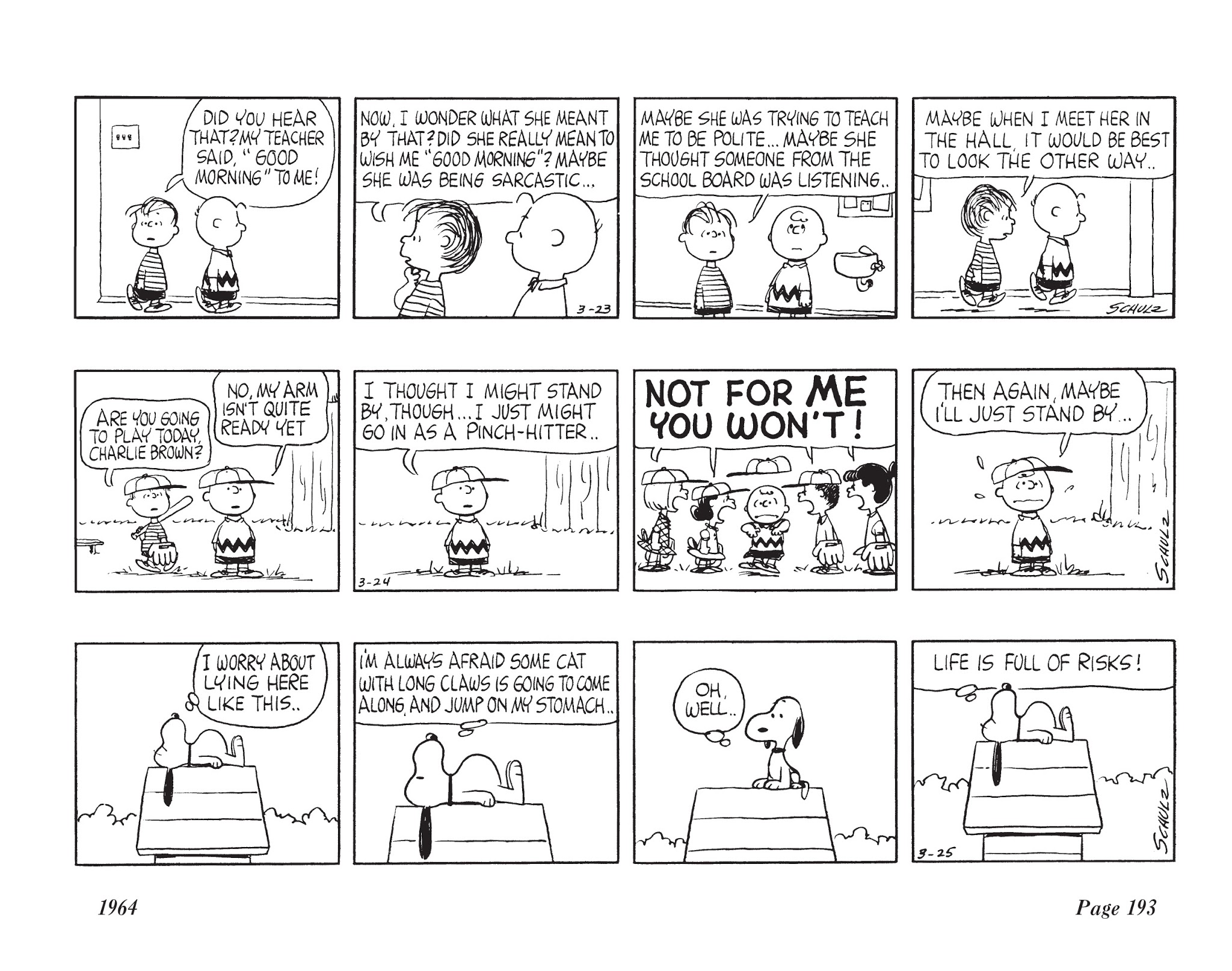 Read online The Complete Peanuts comic -  Issue # TPB 7 - 204