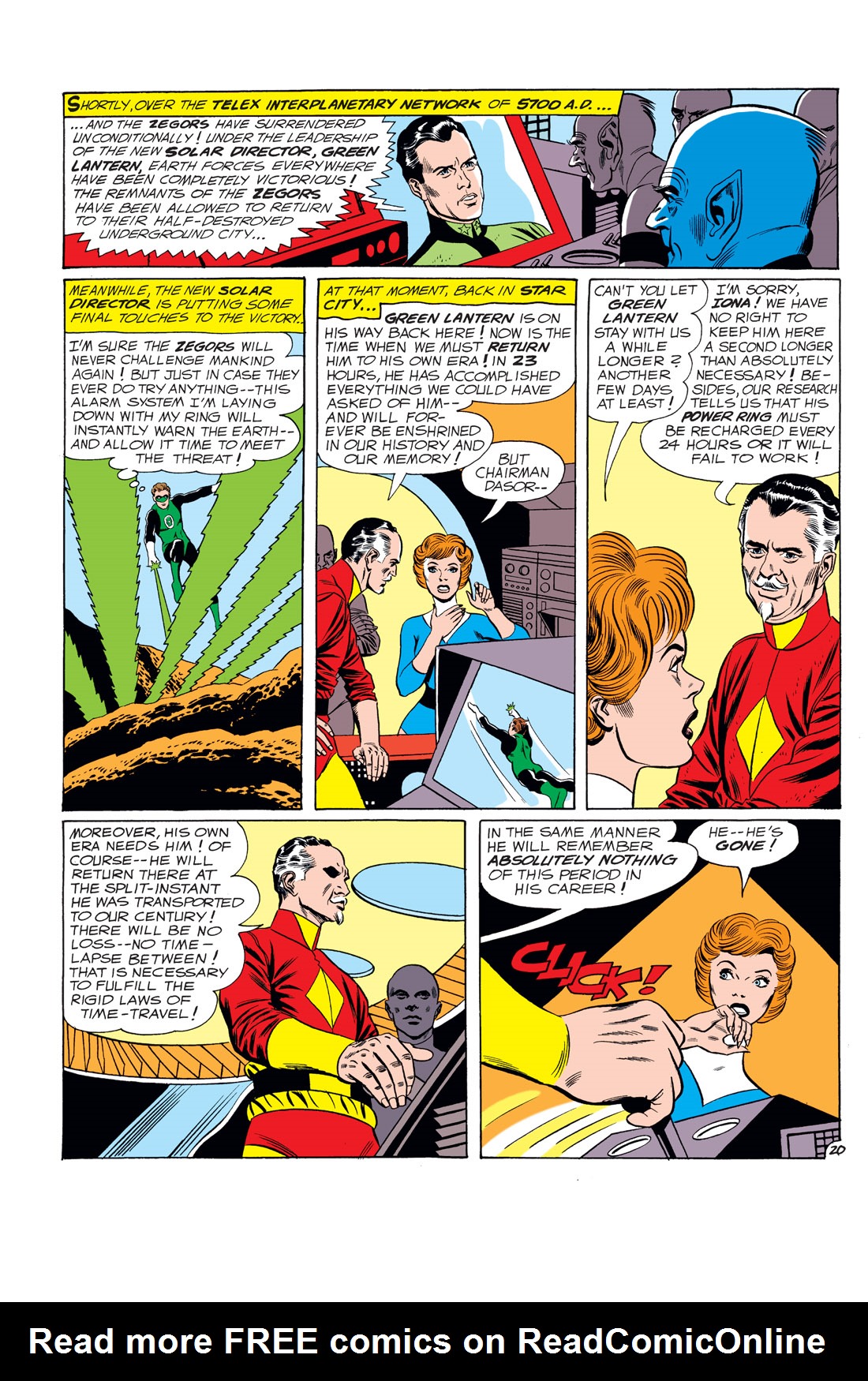 Read online Green Lantern (1960) comic -  Issue #8 - 21