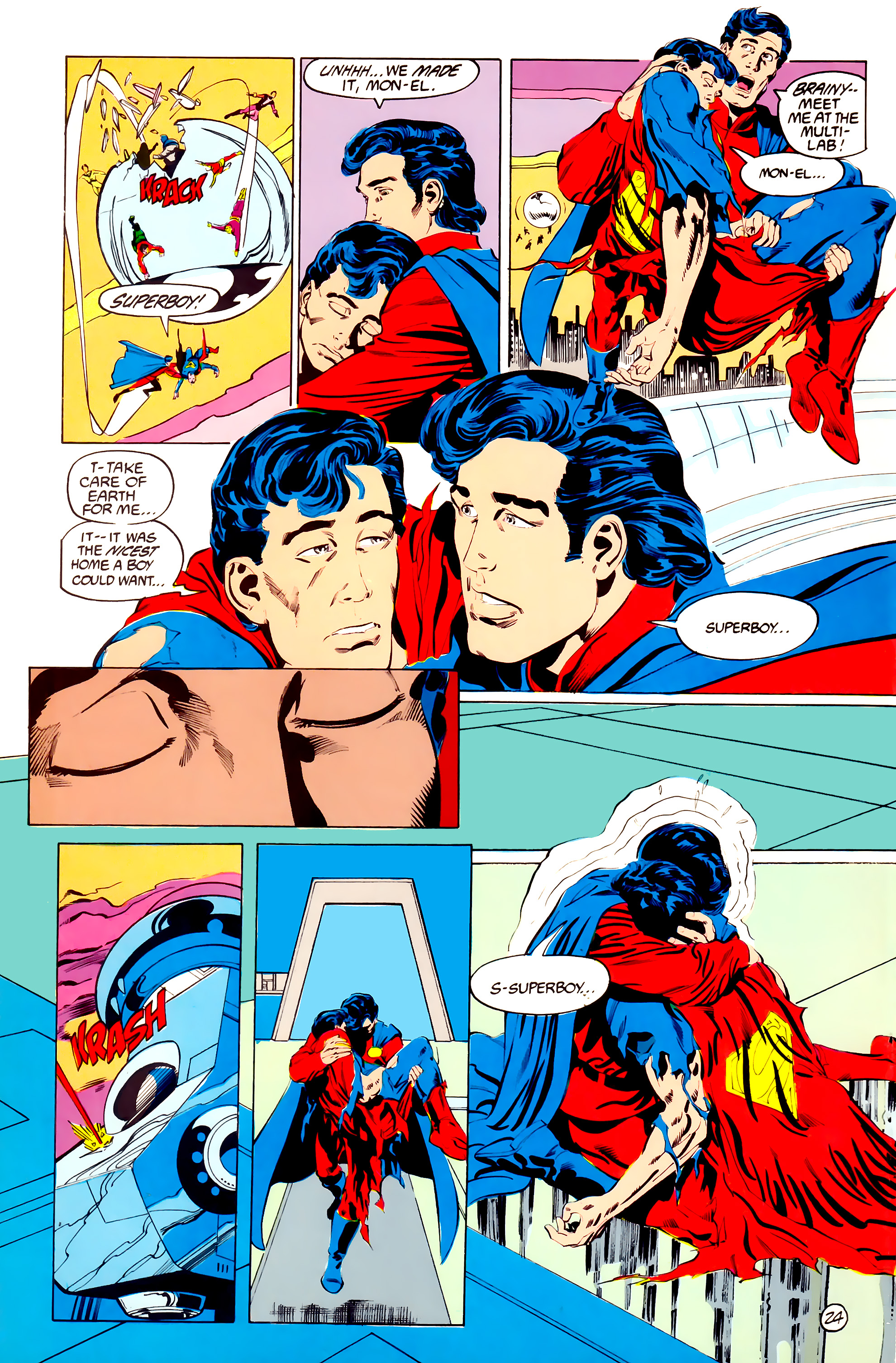 Legion of Super-Heroes (1984) 38 Page 24