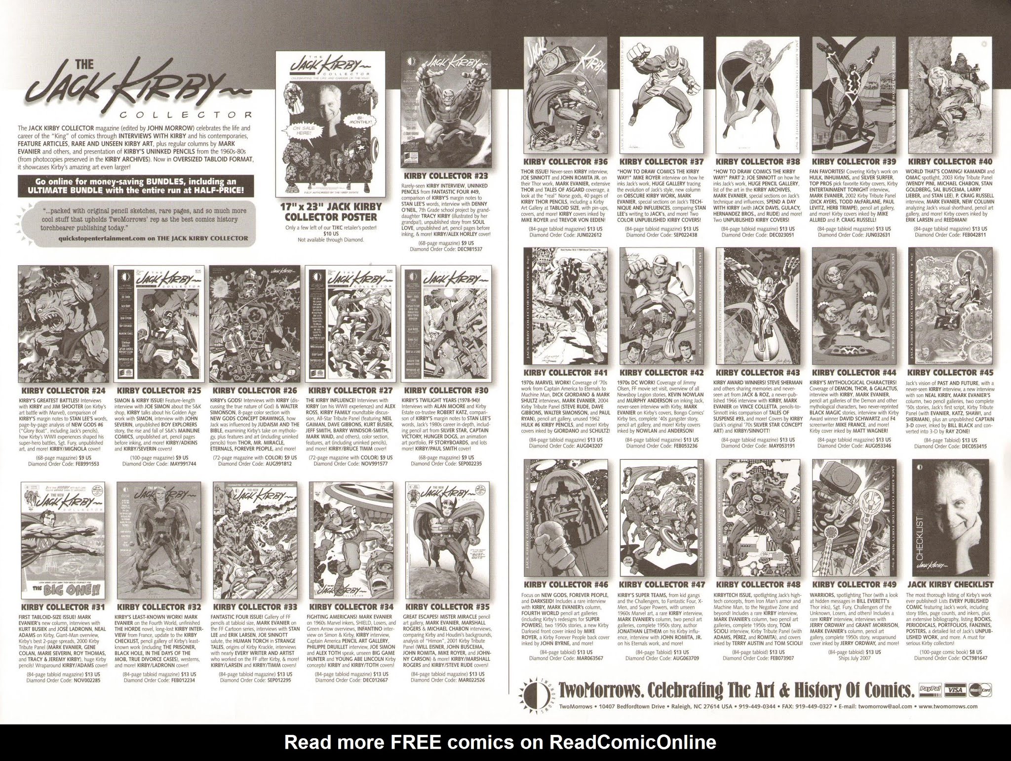 Read online The Jack Kirby Collector comic -  Issue #48 - 2