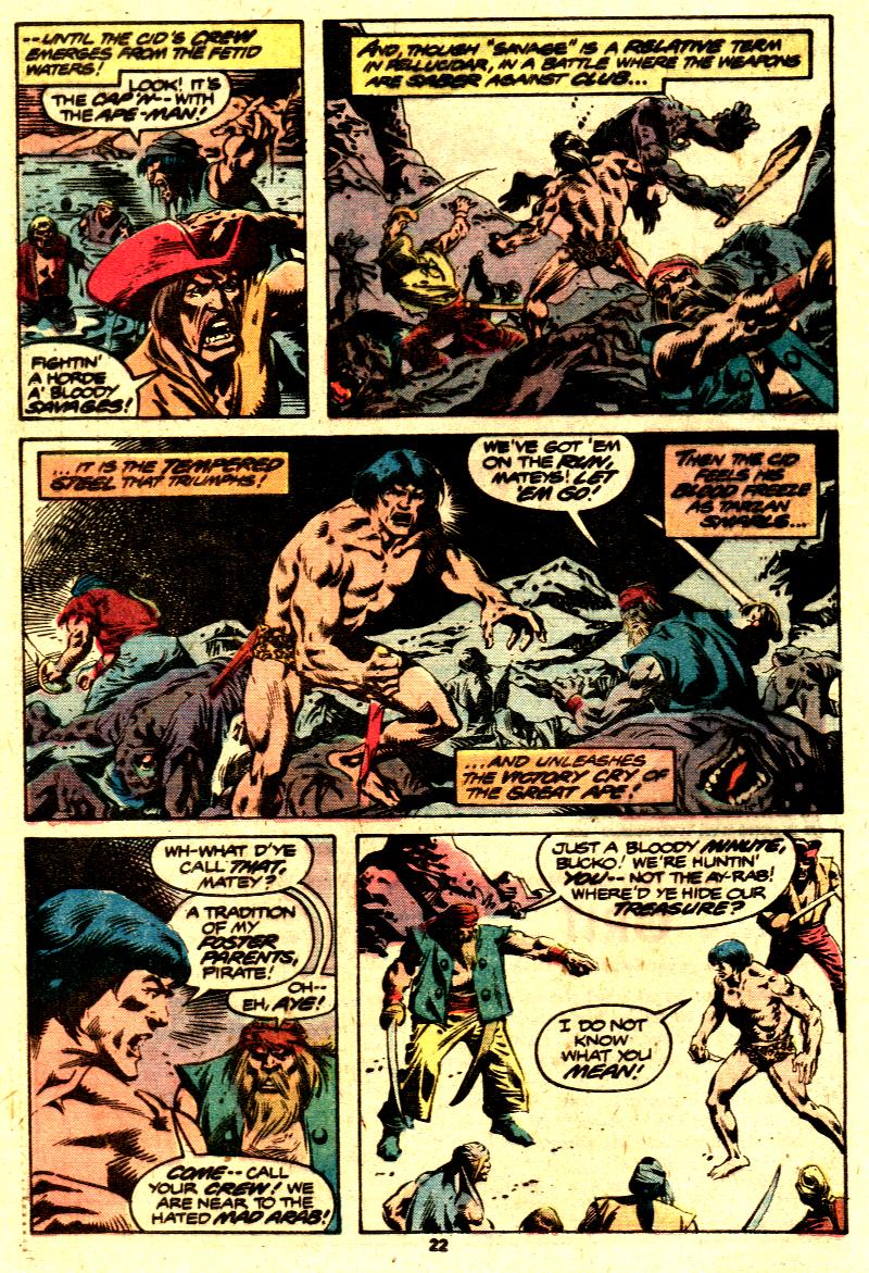 Read online Tarzan (1977) comic -  Issue #21 - 13