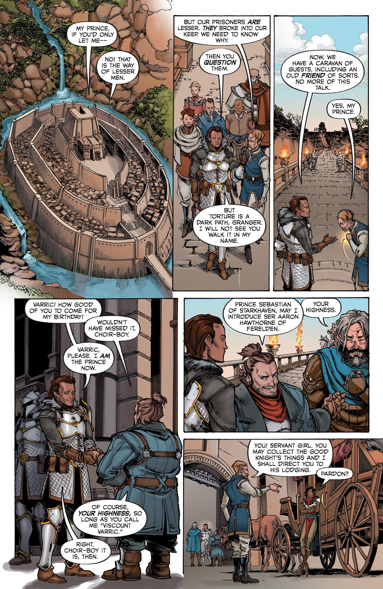 Read online Dragon Age: Knight Errant comic -  Issue #3 - 6