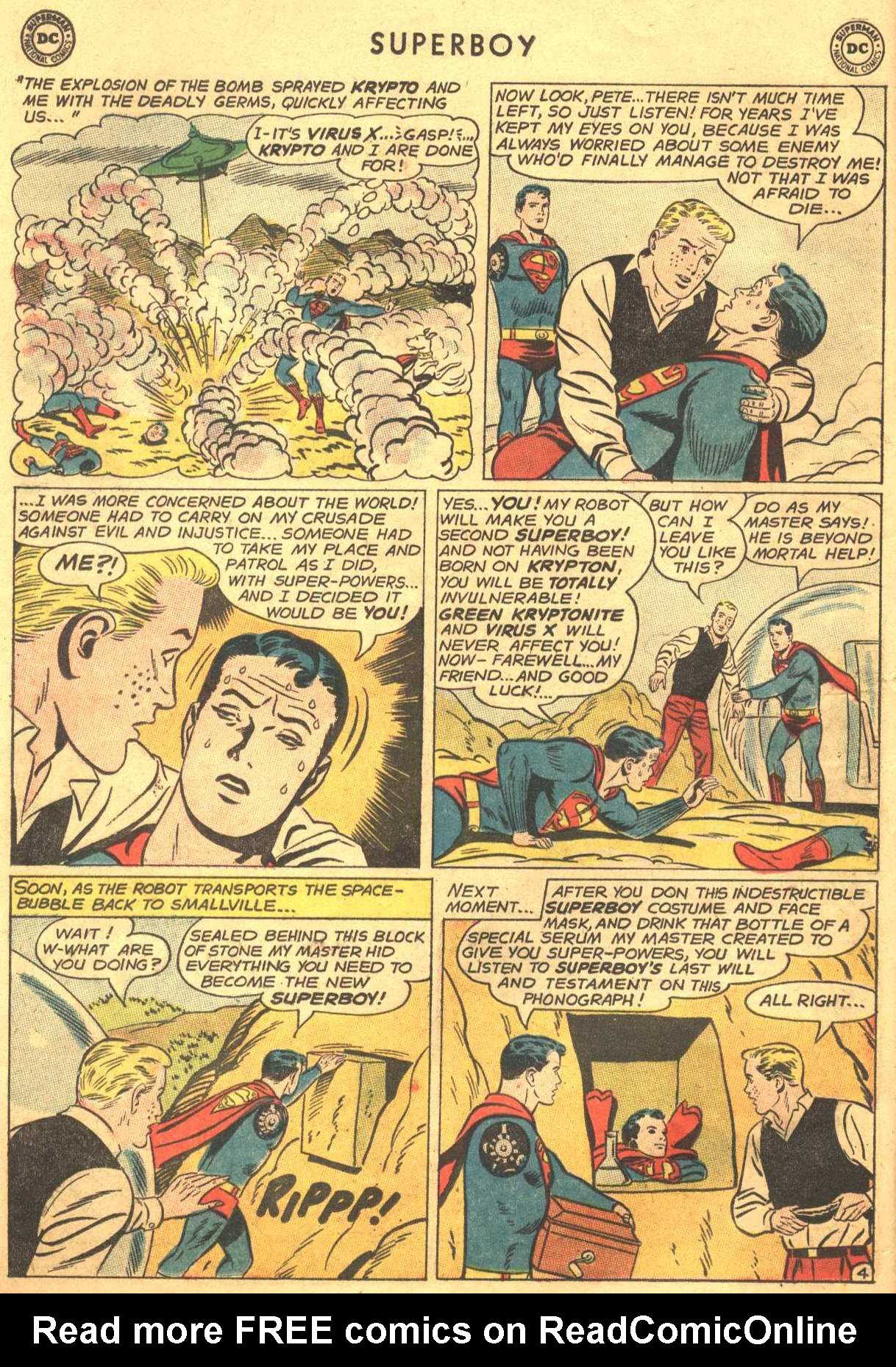 Read online Superboy (1949) comic -  Issue #106 - 5