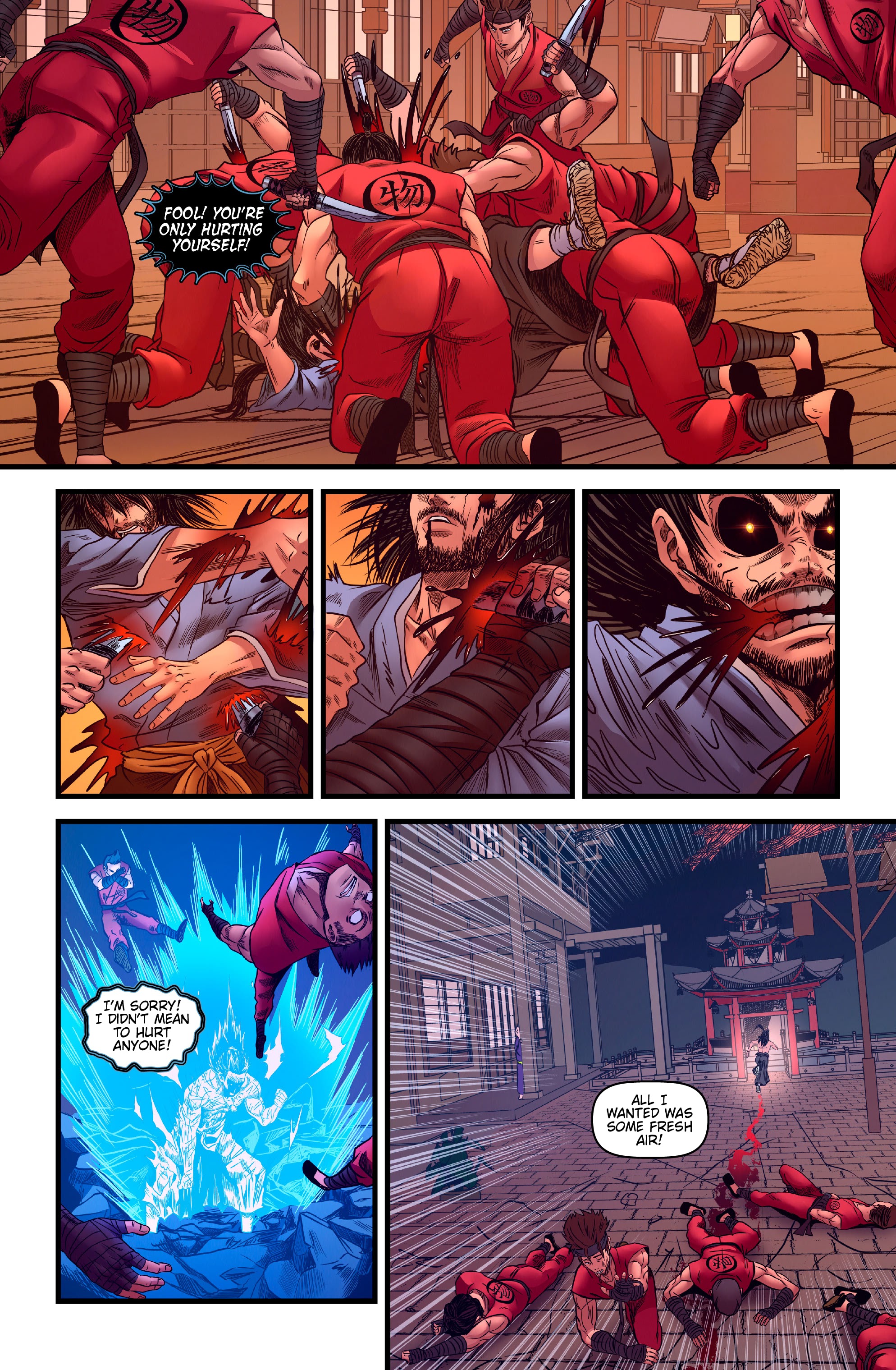 Read online Honor and Curse comic -  Issue #10 - 21