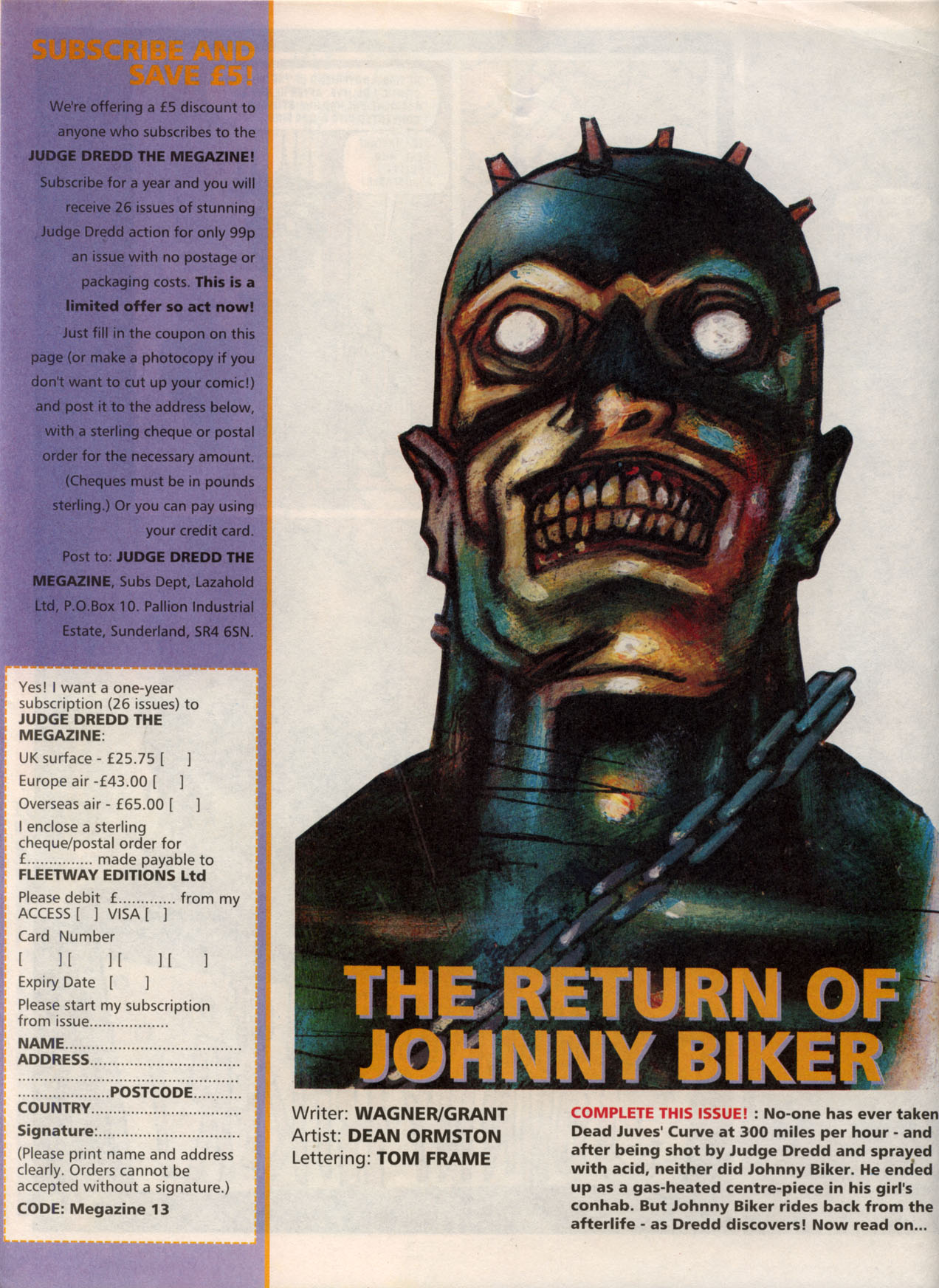 Read online Judge Dredd: The Megazine (vol. 2) comic -  Issue #13 - 35