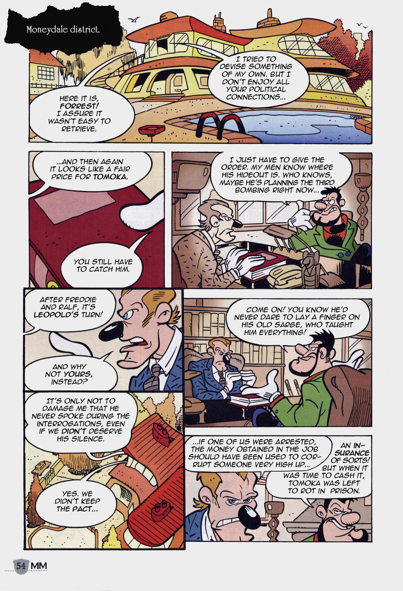 Read online Mickey Mouse Mystery Magazine comic -  Issue #1 - 54