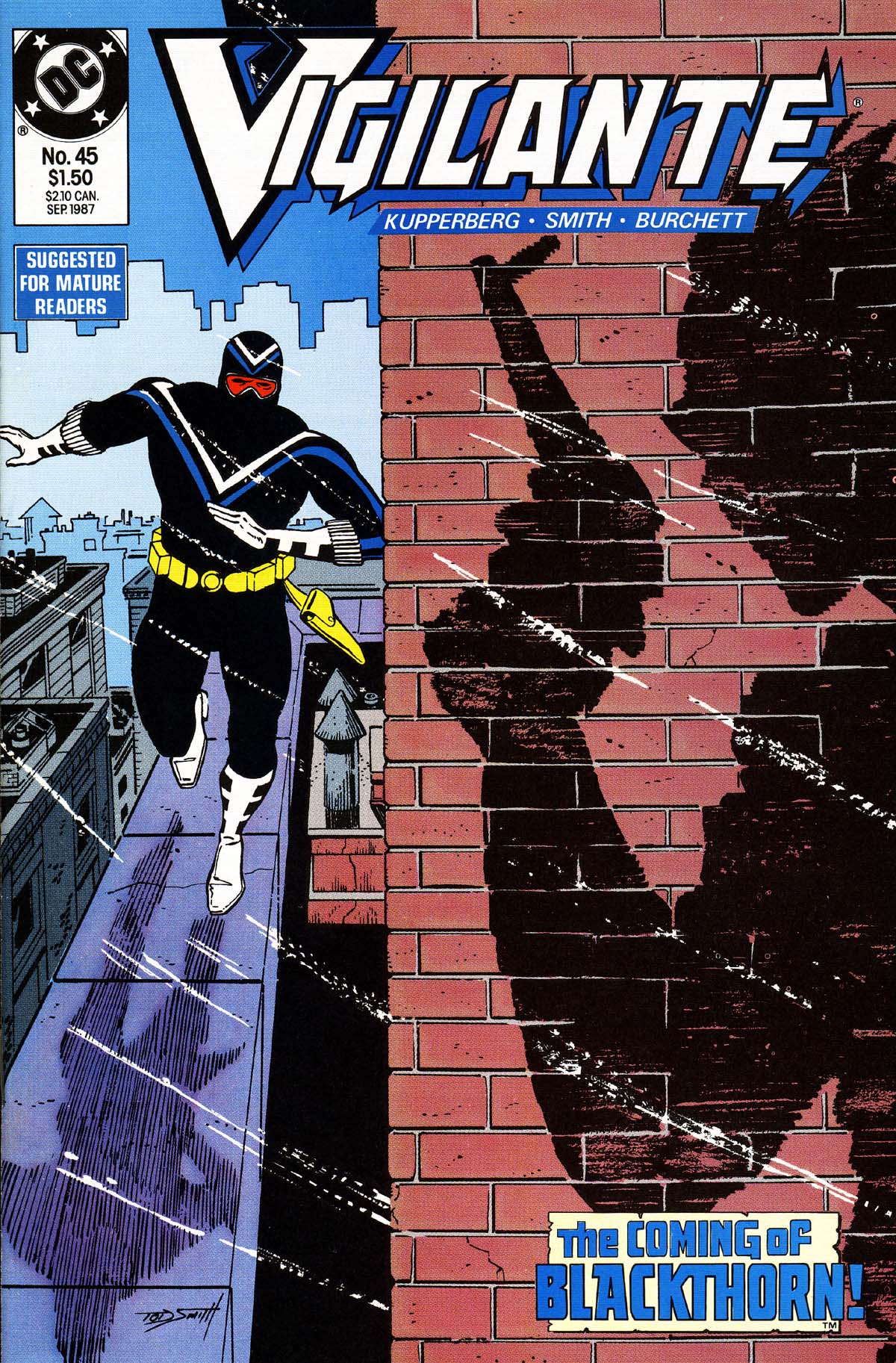 Read online Vigilante (1983) comic -  Issue #45 - 1
