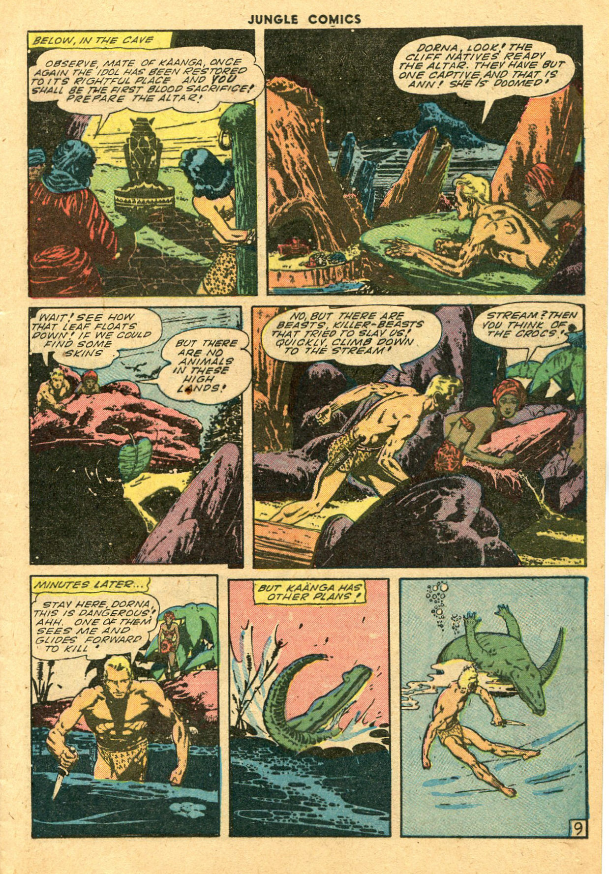 Read online Jungle Comics comic -  Issue #63 - 12