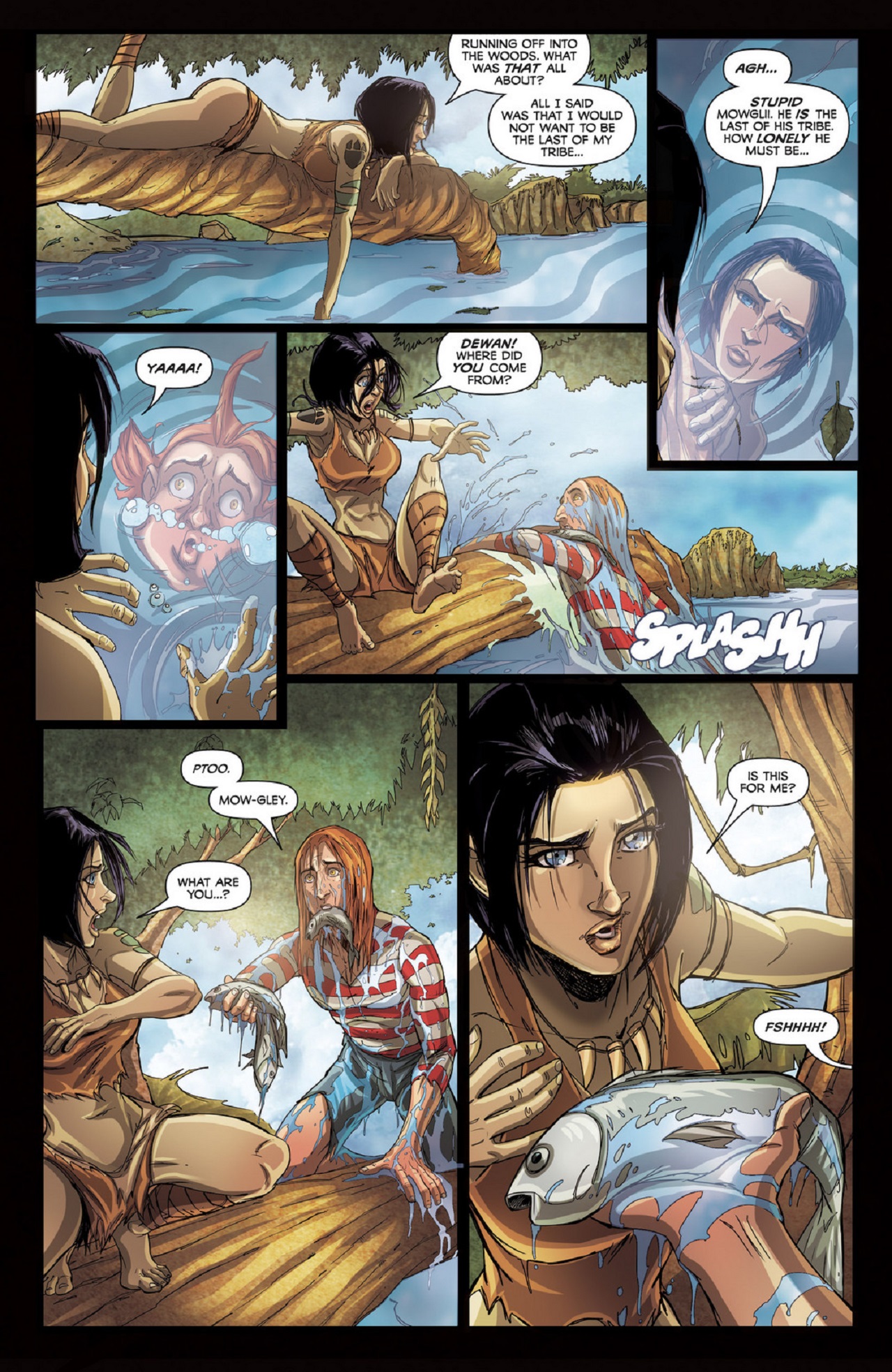 Read online Grimm Fairy Tales presents The Jungle Book: Last of the Species comic -  Issue #1 - 9