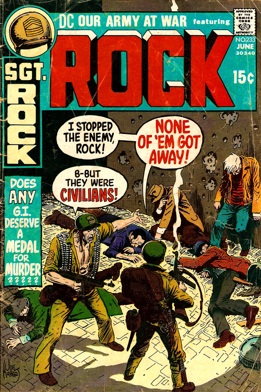 Read online Our Army at War (1952) comic -  Issue #233 - 1