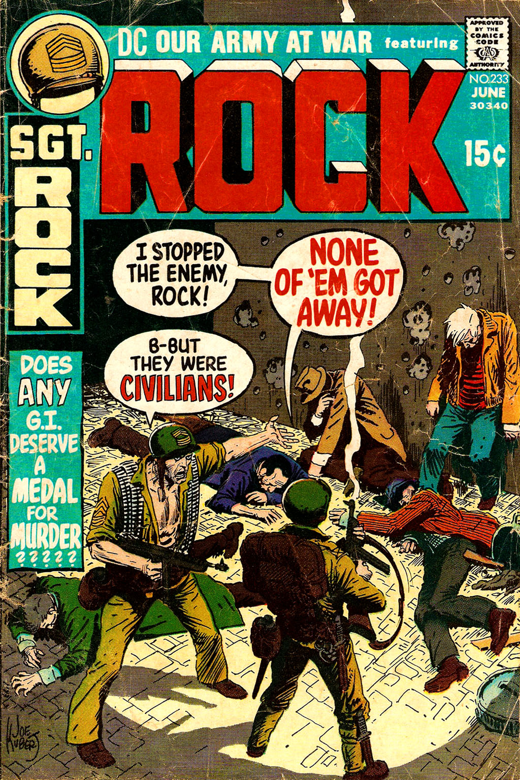 Read online Our Army at War (1952) comic -  Issue #233 - 1