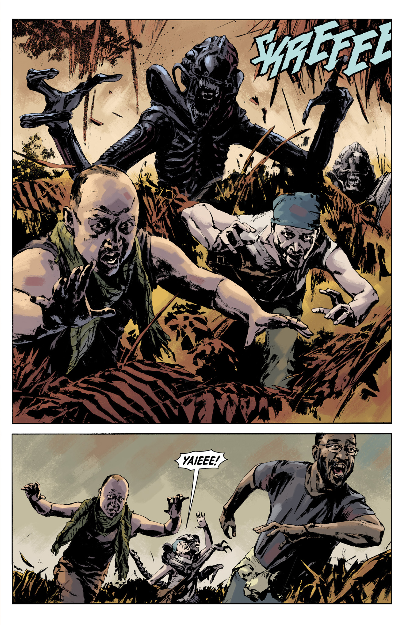 Read online Aliens: Fire and Stone comic -  Issue #2 - 9