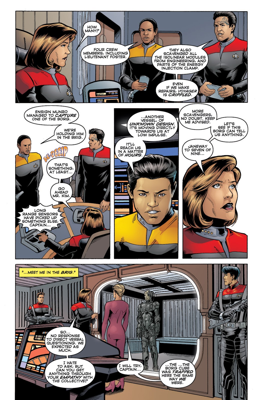 Star Trek: Voyager--Encounters with the Unknown issue TPB - Page 108