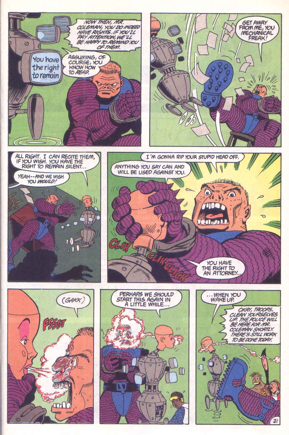 Read online Hero Hotline comic -  Issue #1 - 22