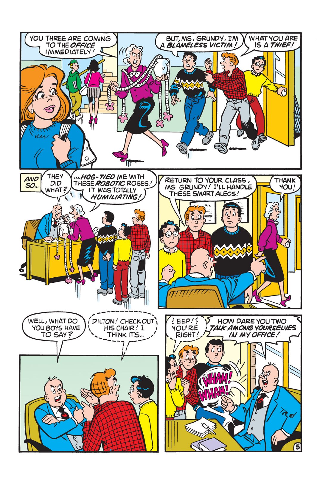 Read online Archie (1960) comic -  Issue #493 - 6