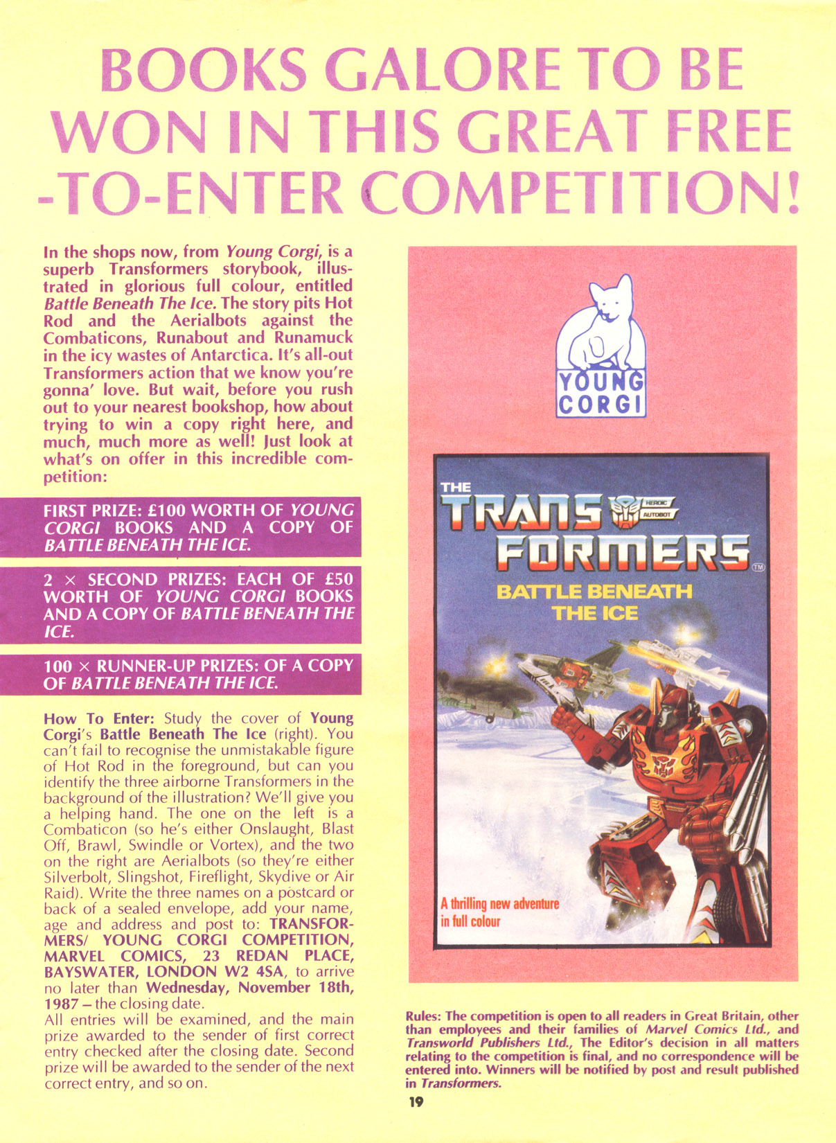 Read online The Transformers (UK) comic -  Issue #138 - 16
