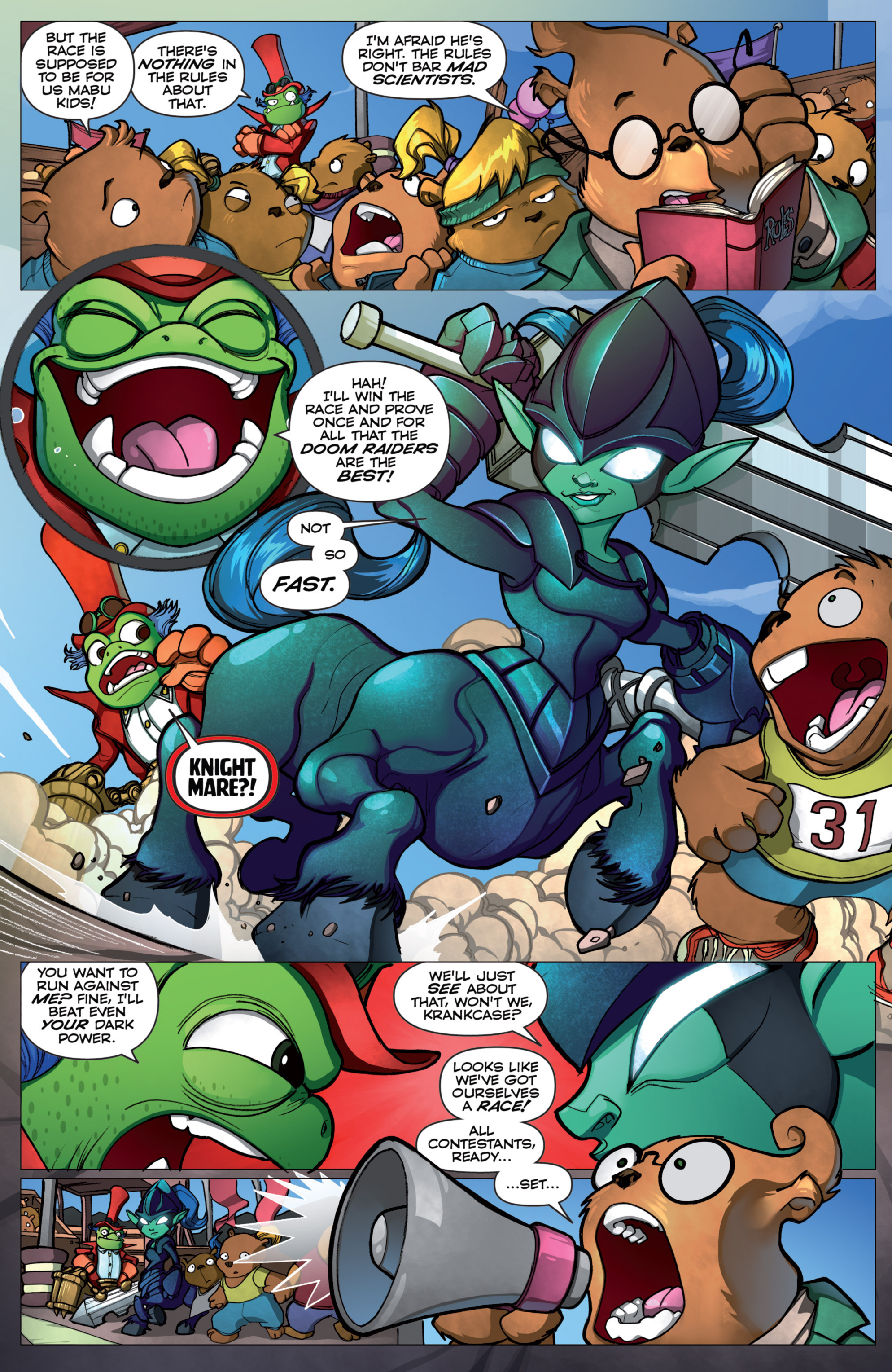Read online Skylanders comic -  Issue #8 - 19