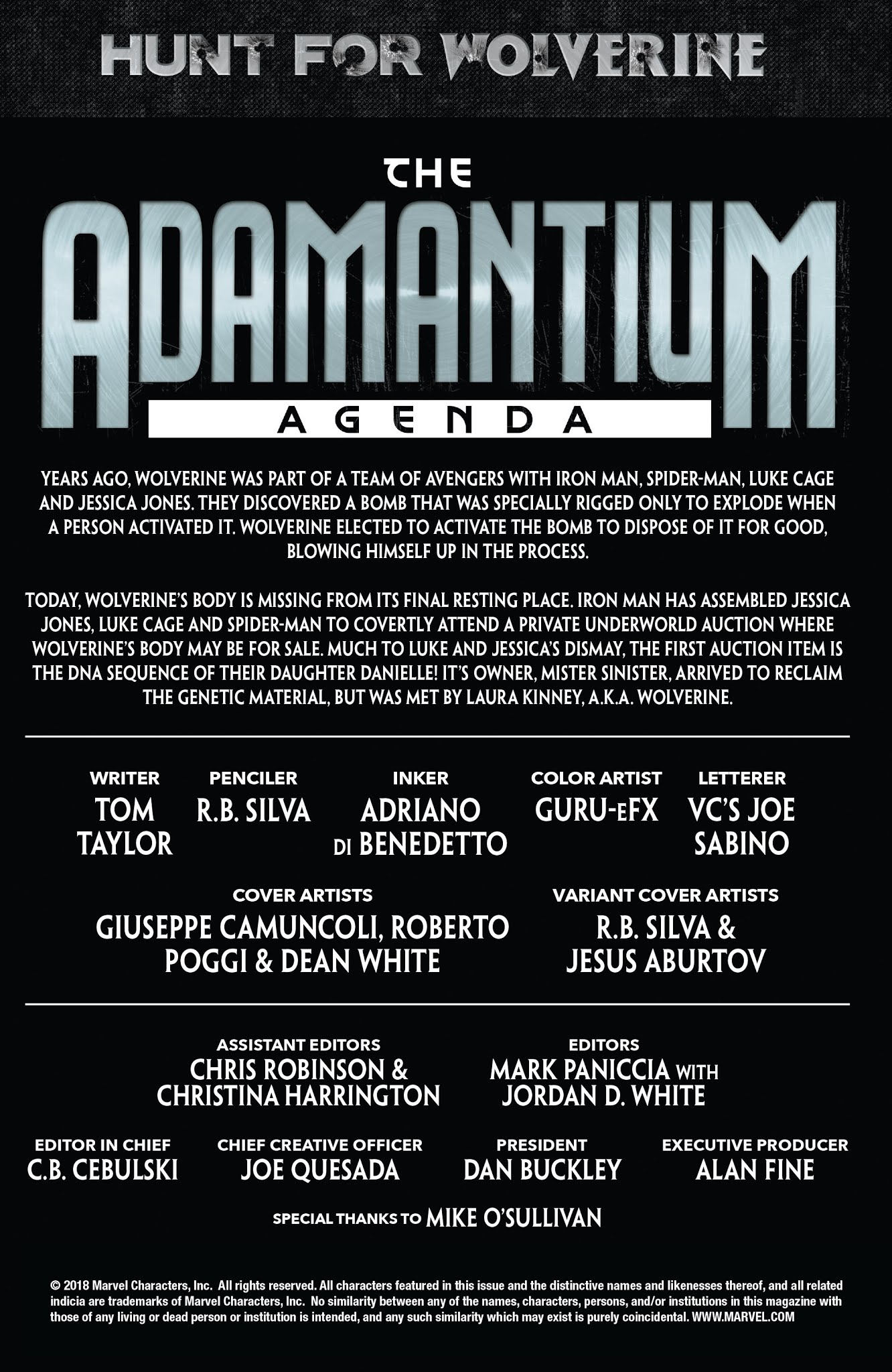Read online Hunt for Wolverine: Adamantium Agenda comic -  Issue #3 - 2