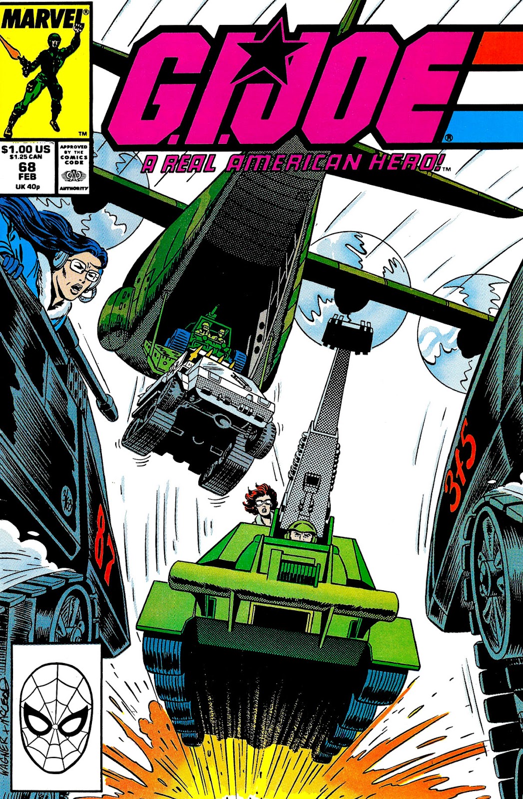 G.I. Joe: A Real American Hero issue 68 - Page 1