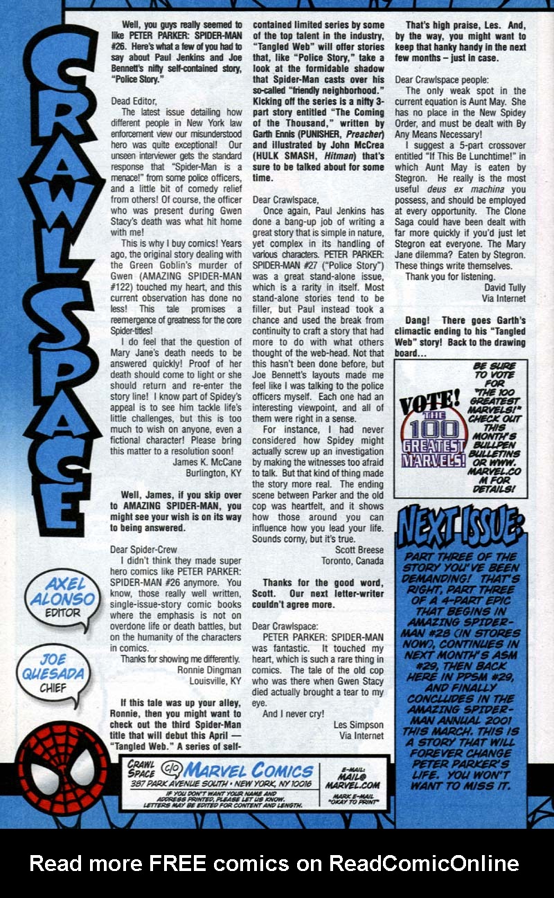 Read online Peter Parker: Spider-Man comic -  Issue #28 - 26