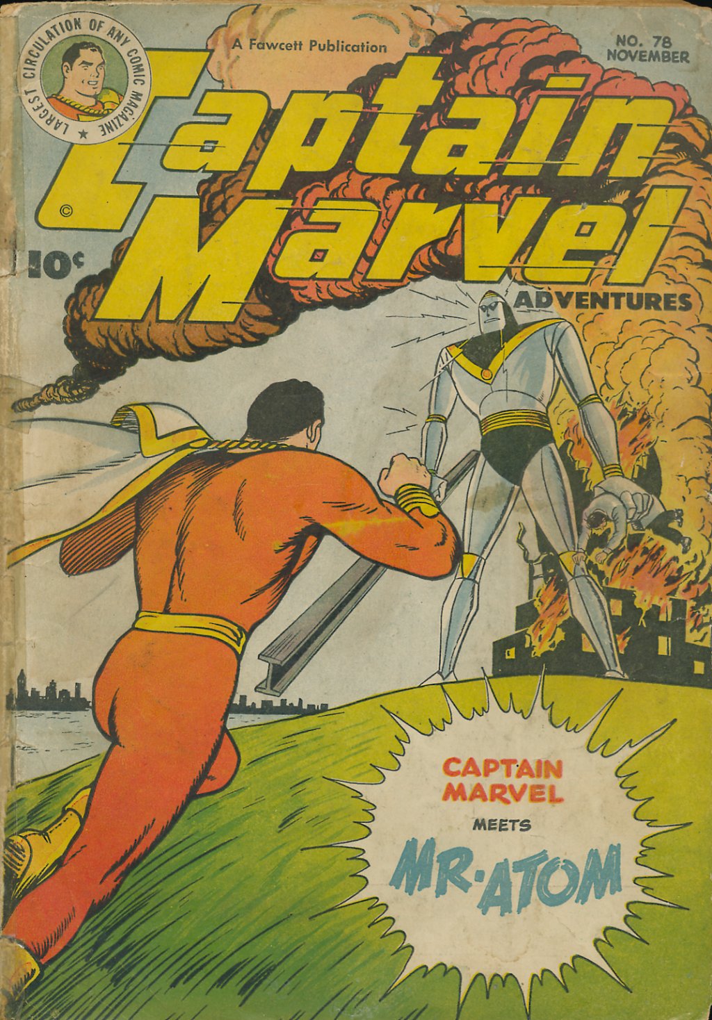 Read online Captain Marvel Adventures comic -  Issue #78 - 1