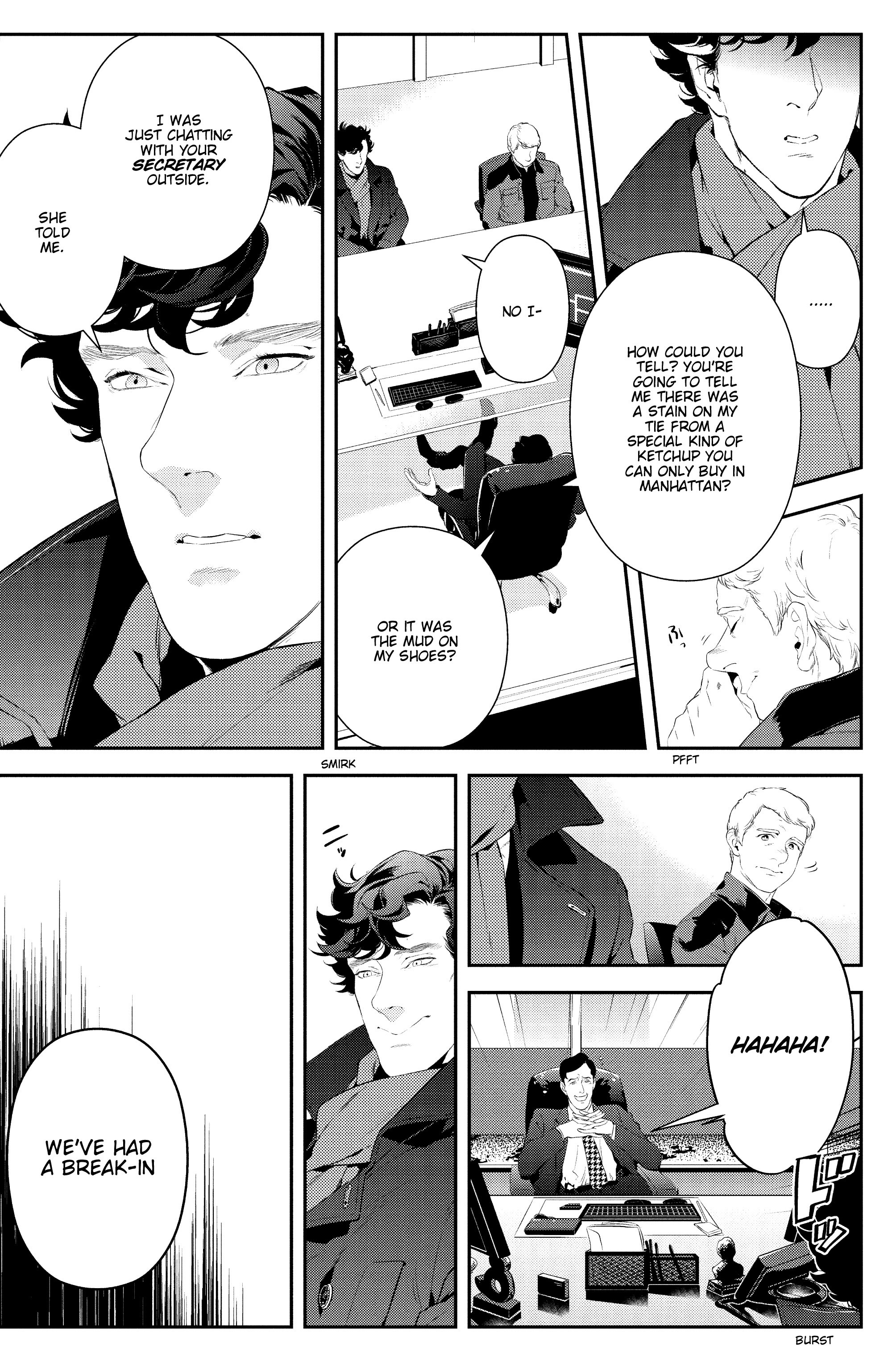 Read online Sherlock: The Blind Banker comic -  Issue #1 - 23