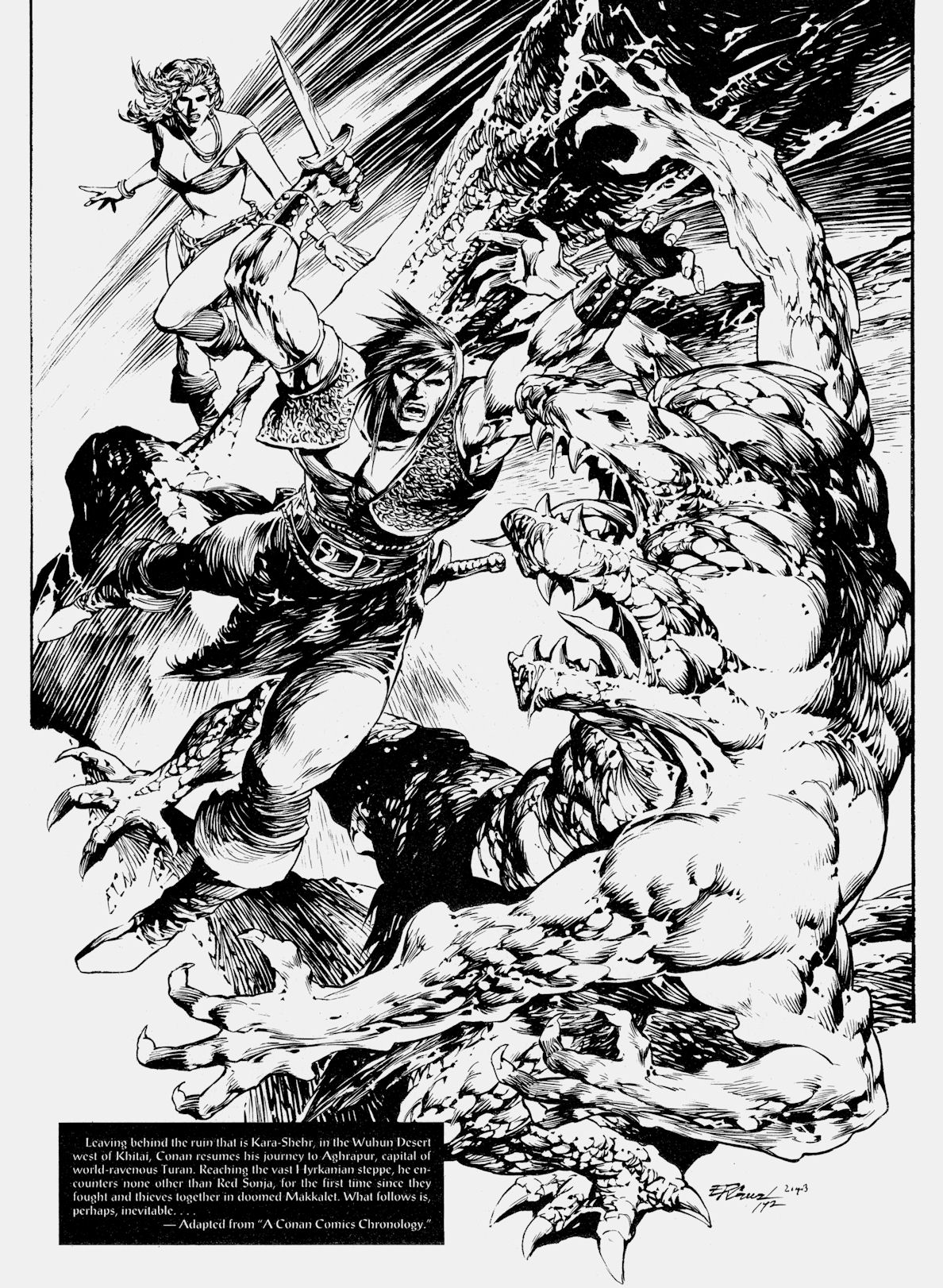 Read online Conan Saga comic -  Issue #73 - 54