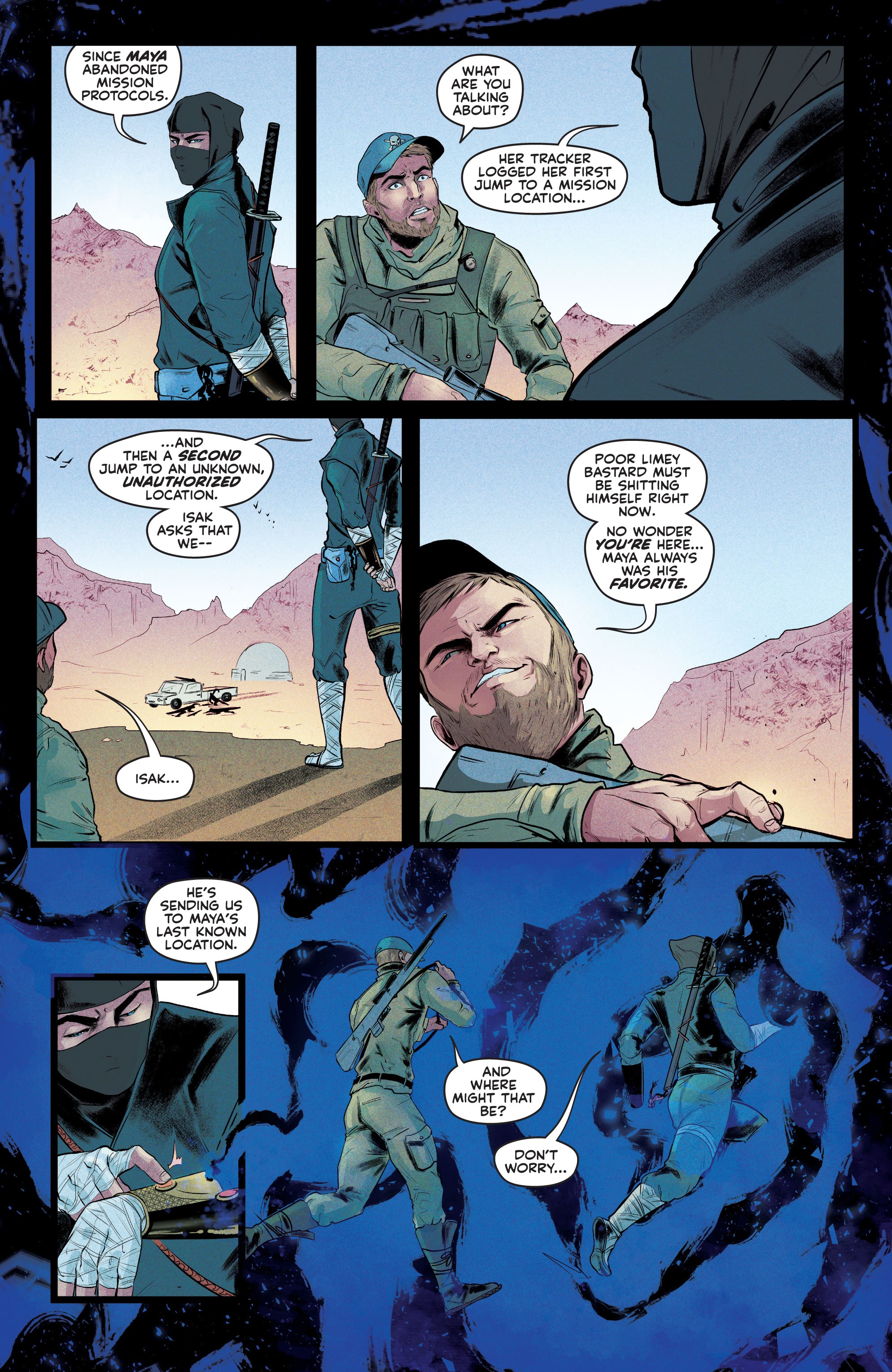 Read online Artemis and the Assassin comic -  Issue #3 - 5