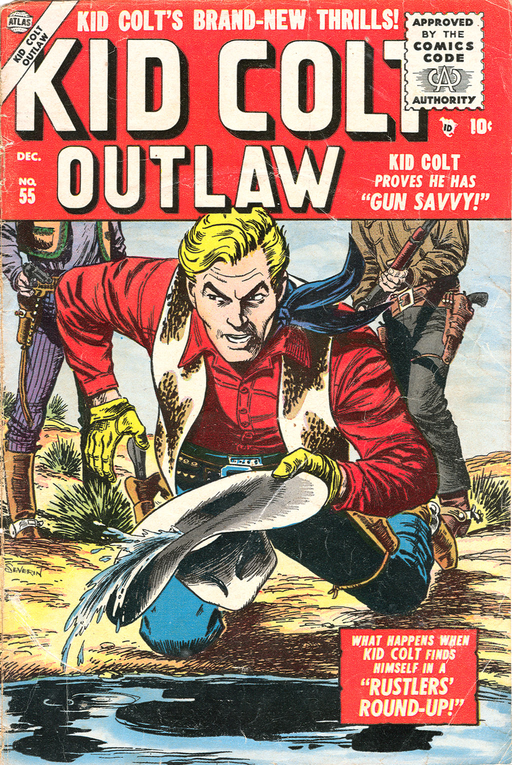 Read online Kid Colt Outlaw comic -  Issue #55 - 1