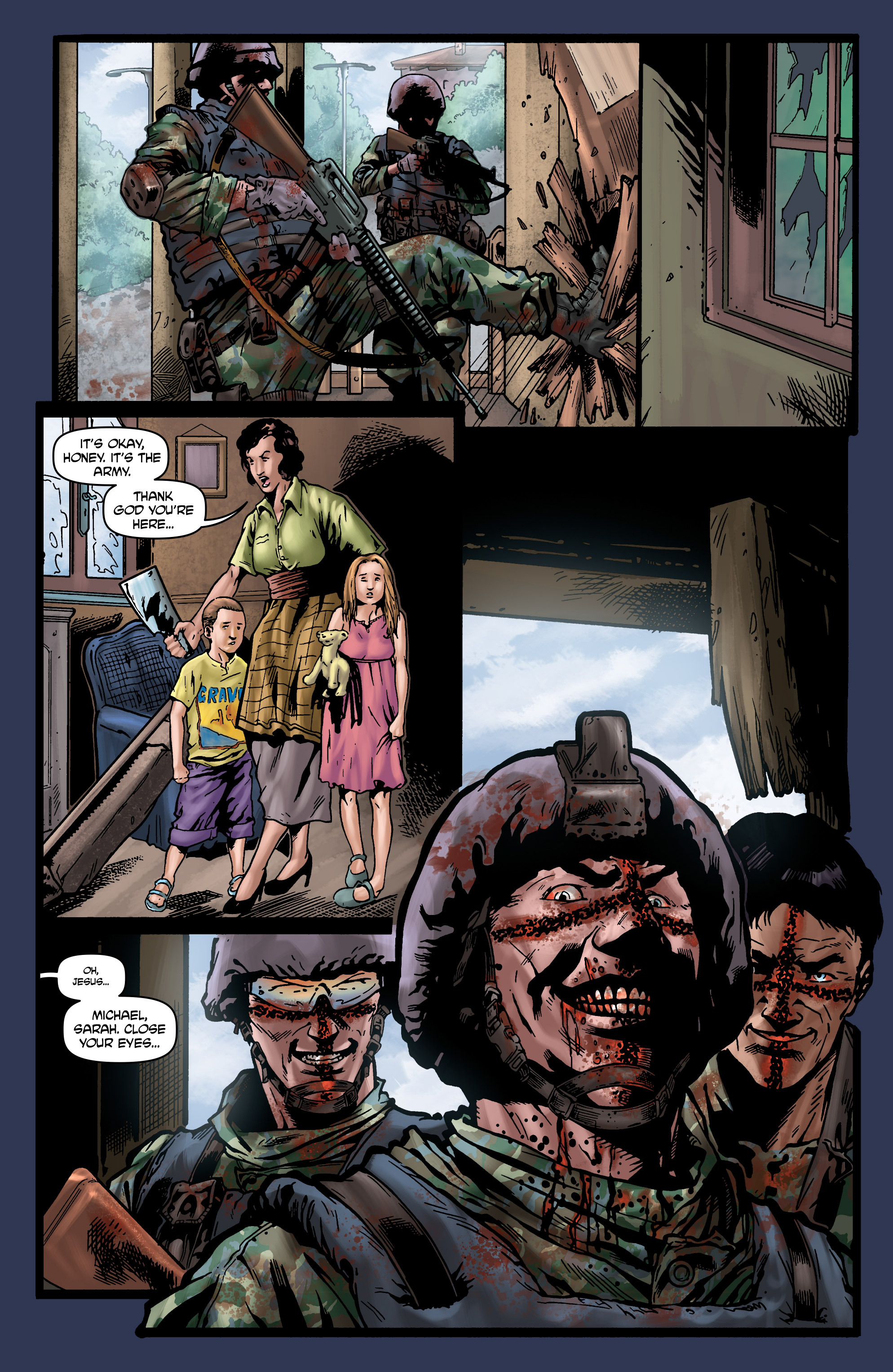 Read online Crossed: Badlands comic -  Issue #69 - 7