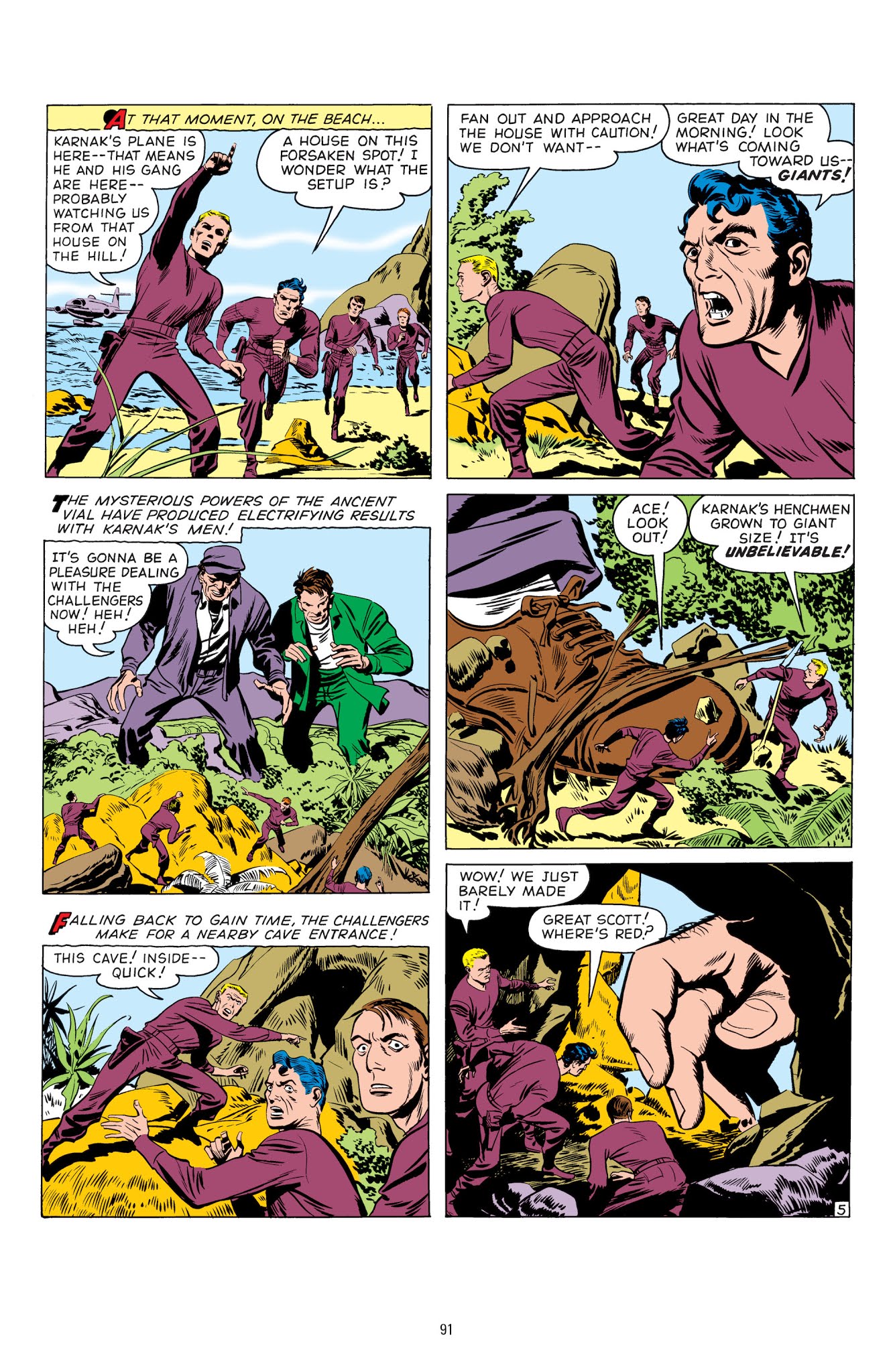 Read online Challengers of the Unknown by Jack Kirby comic -  Issue # TPB (Part 1) - 91