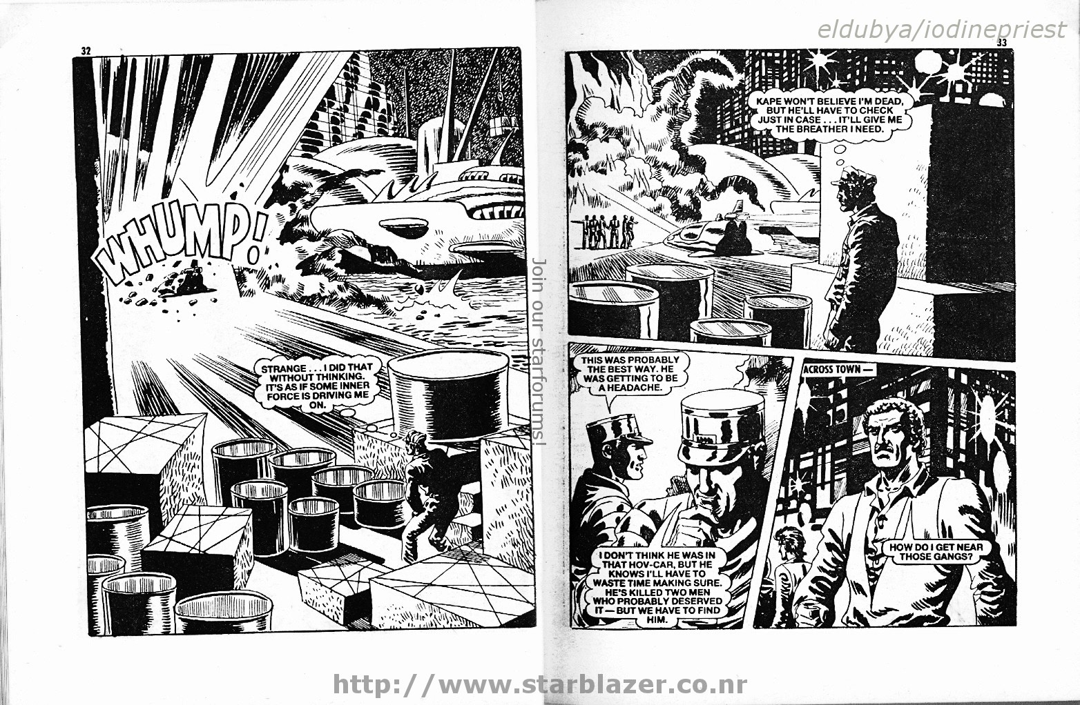 Read online Starblazer comic -  Issue #214 - 18