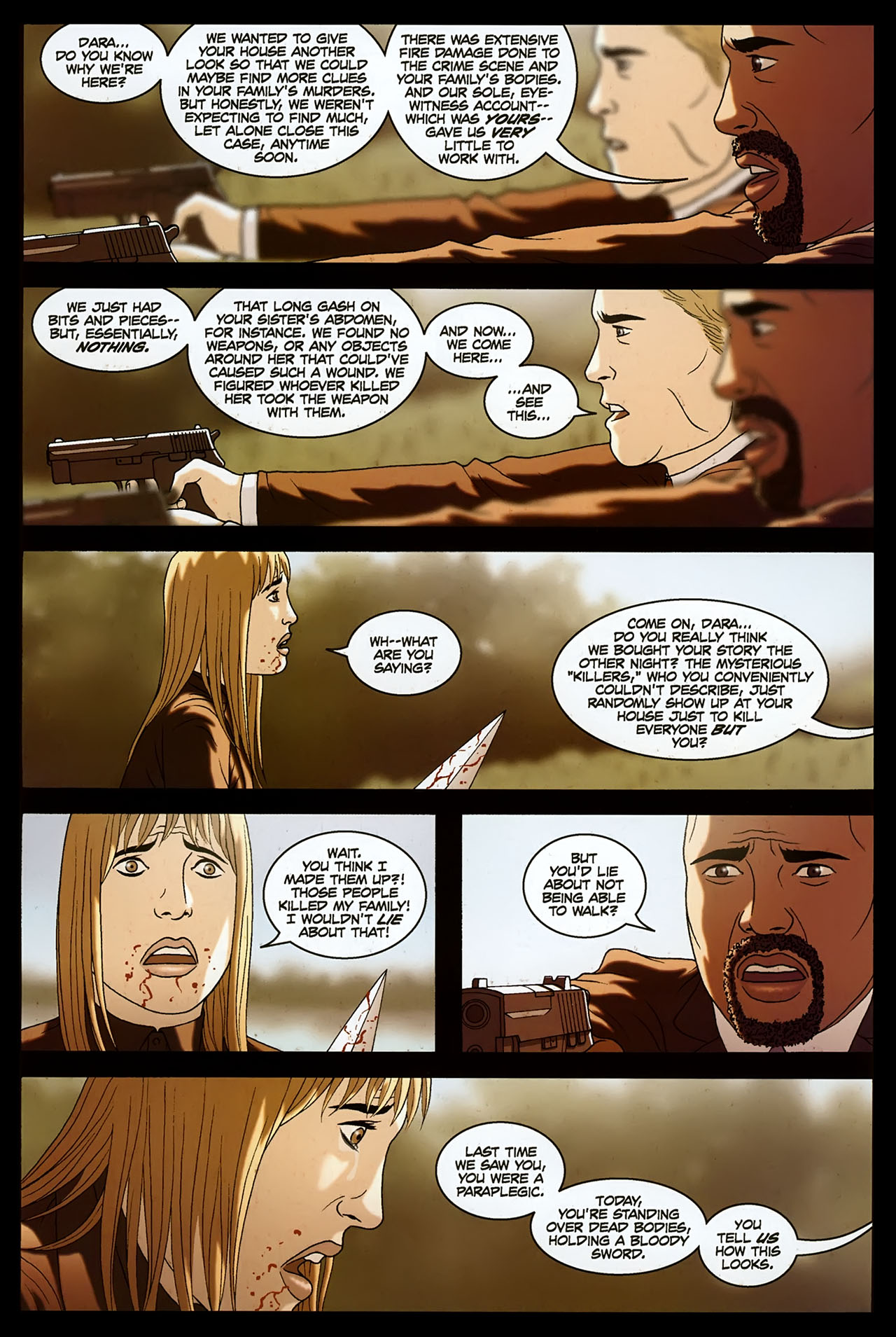 Read online The Sword comic -  Issue #4 - 6