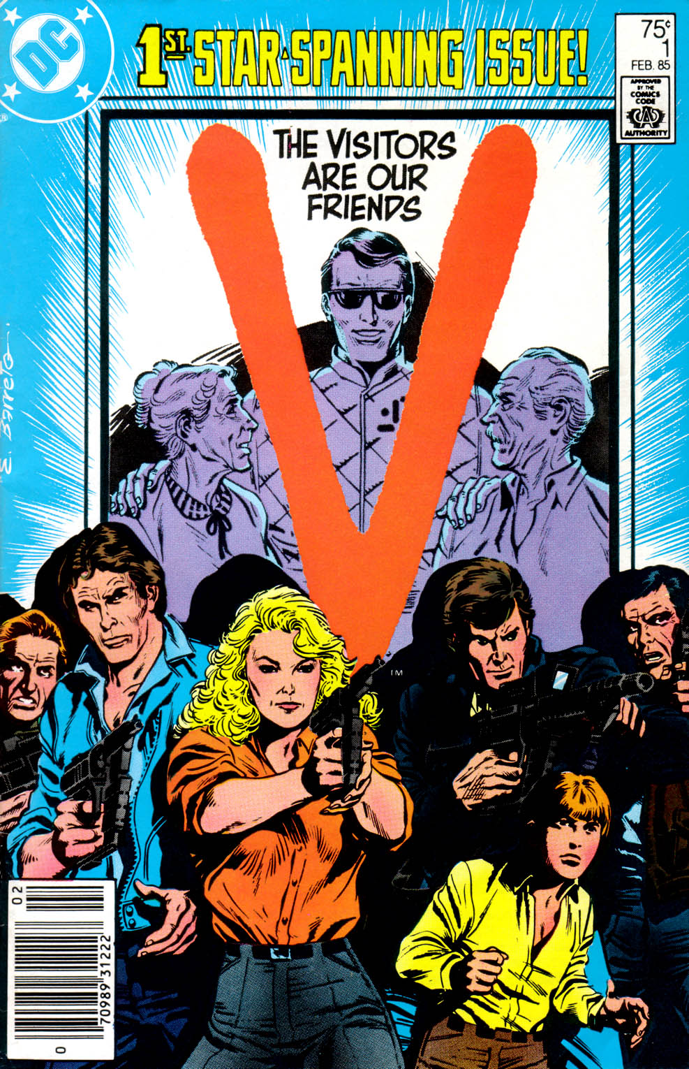 Read online V comic -  Issue #1 - 1