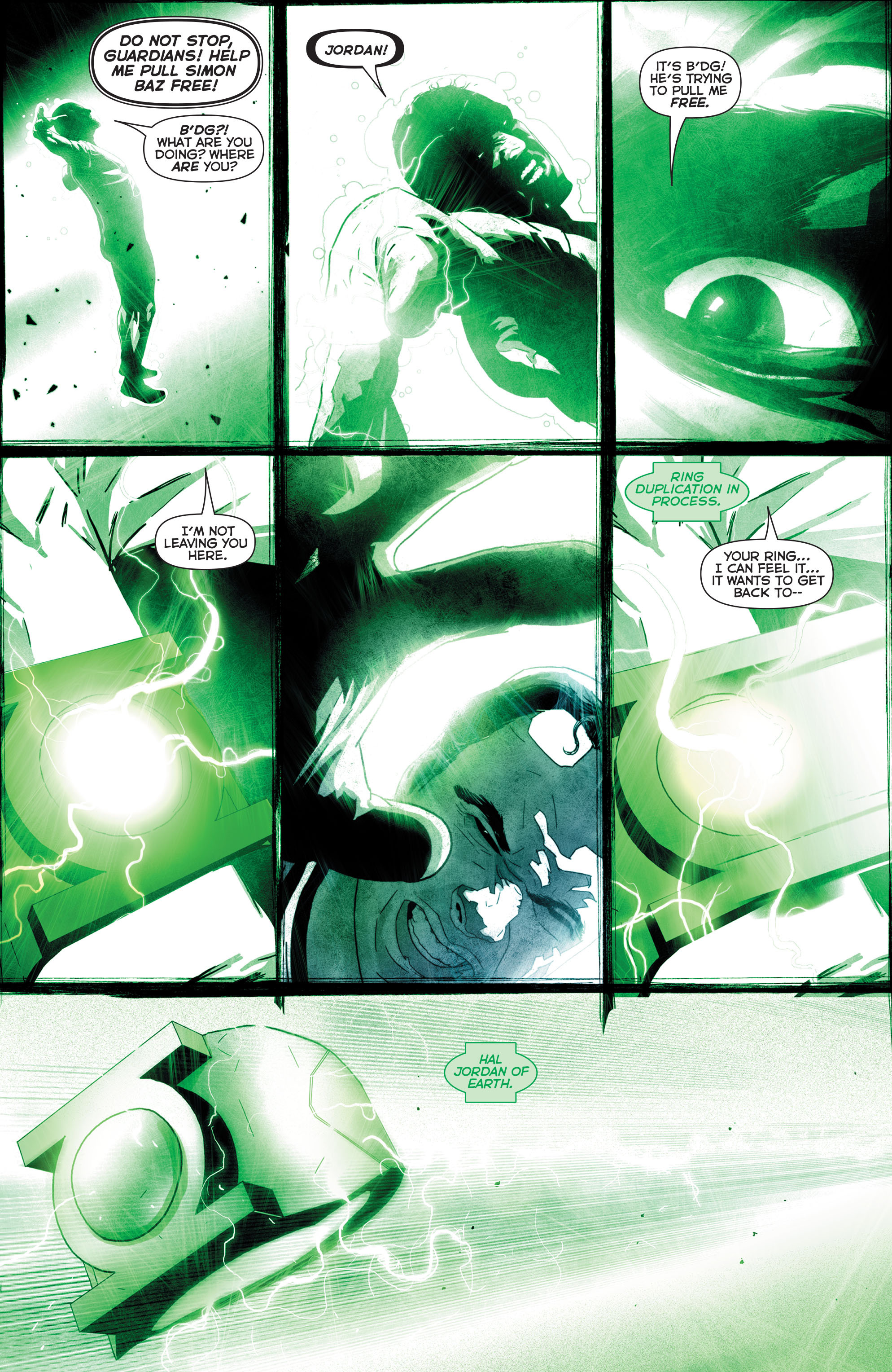 Read online Green Lantern: The Wrath of the First Lantern comic -  Issue # TPB - 102