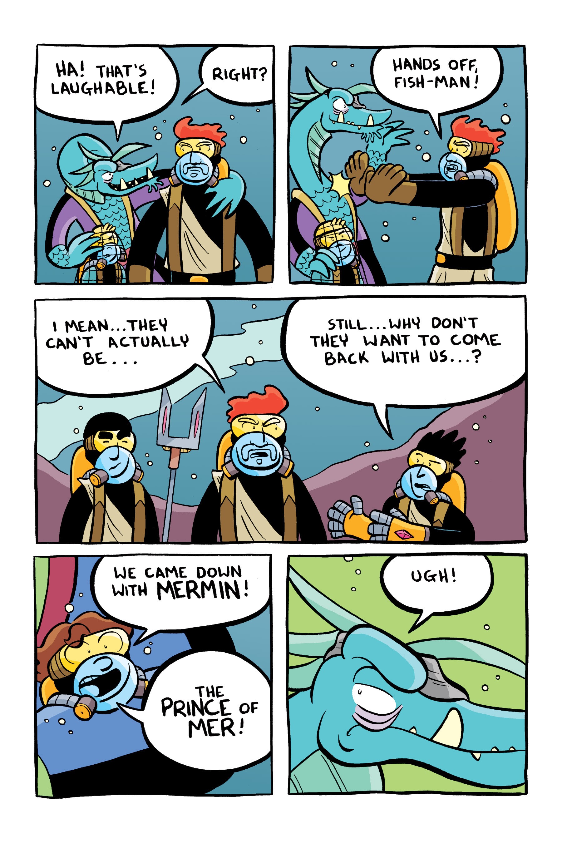 Read online Mermin comic -  Issue # TPB 3 - 115