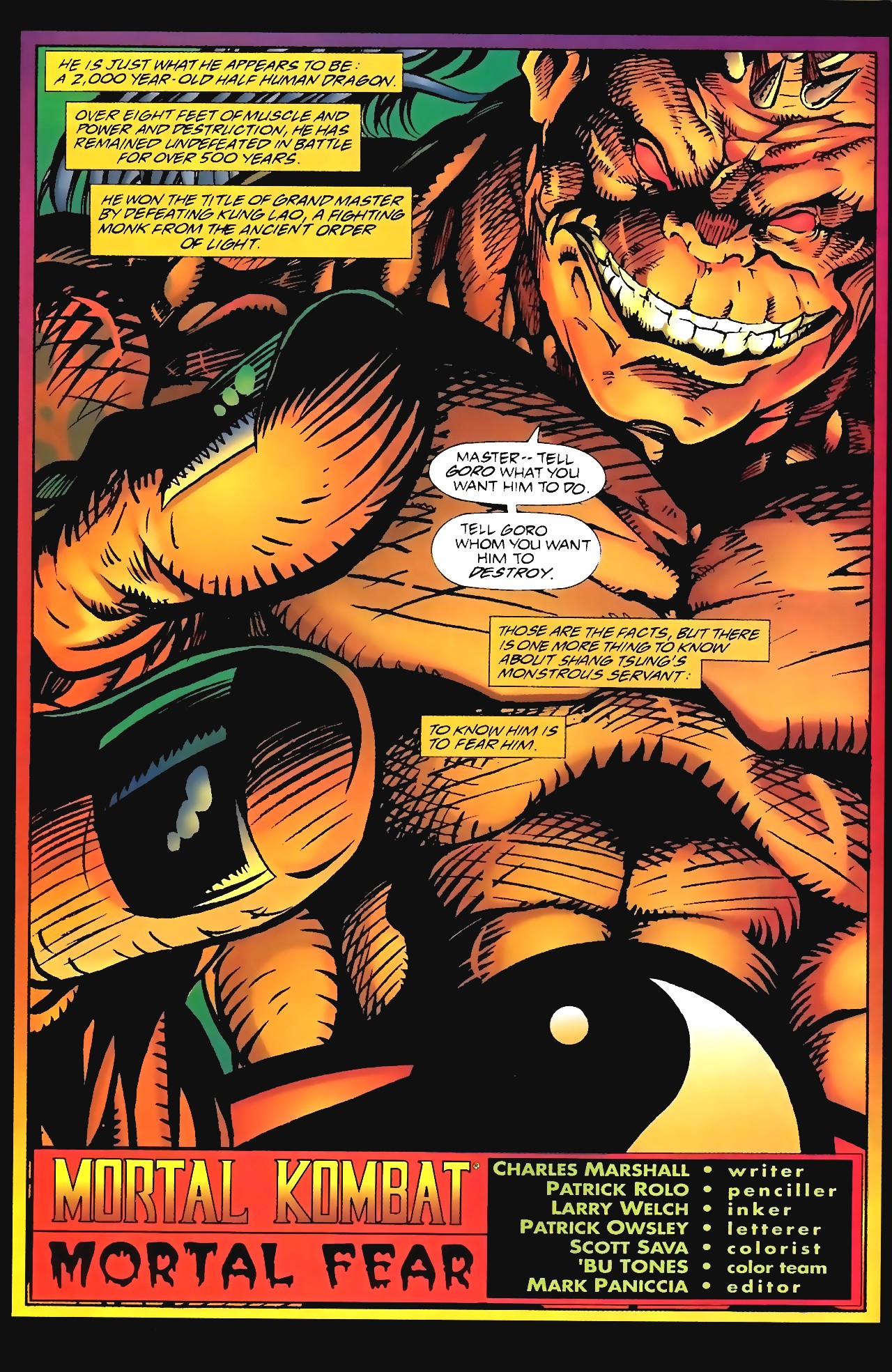 Read online Mortal Kombat (1994) comic -  Issue #0 - 10