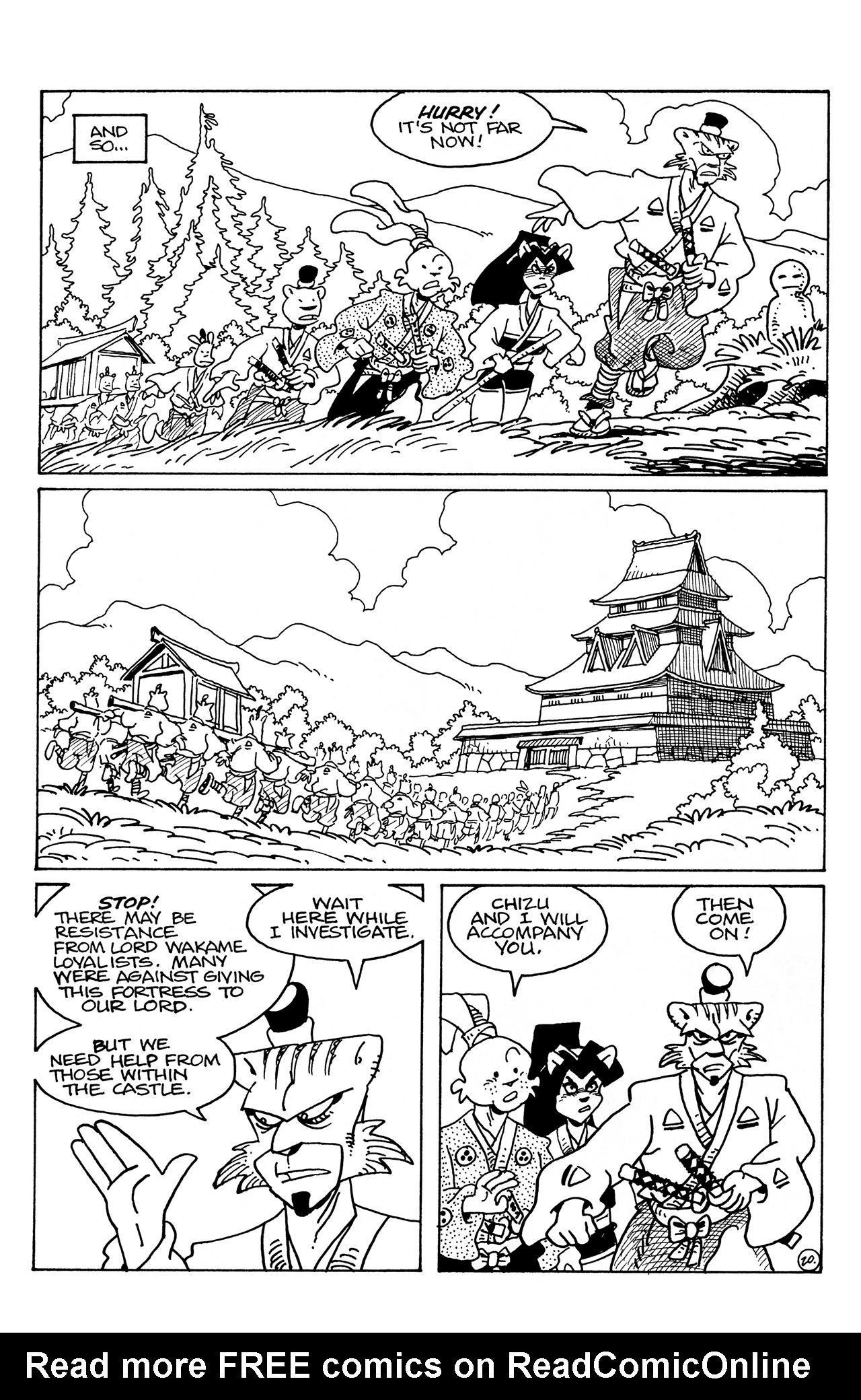 Read online Usagi Yojimbo (1996) comic -  Issue #115 - 22