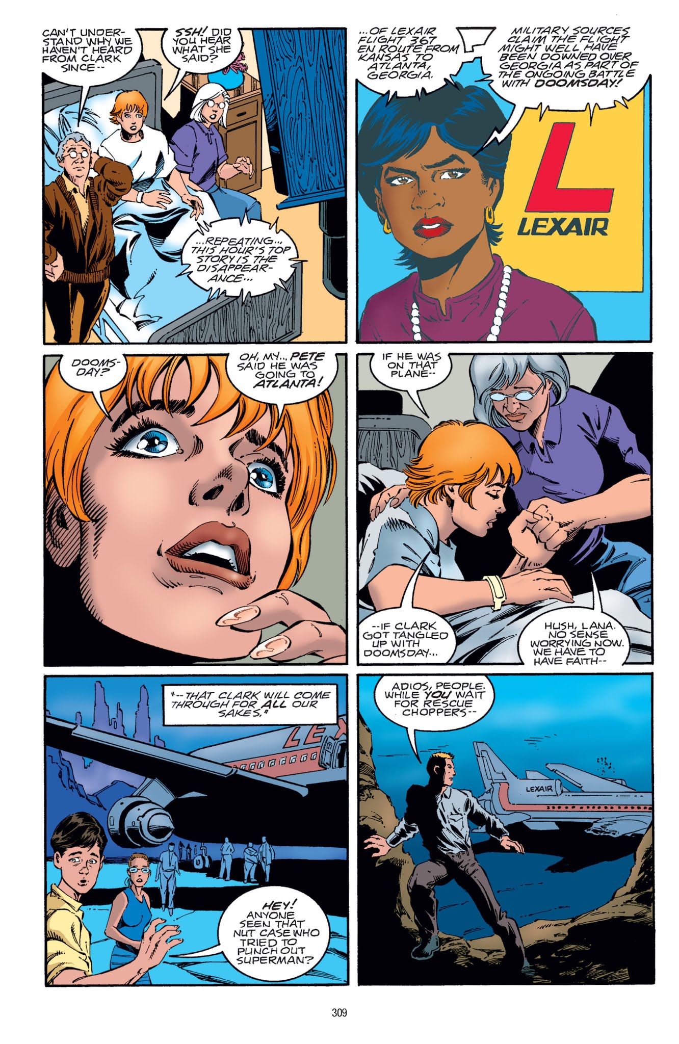 Read online Superman: Doomsday comic -  Issue # TPB - 296